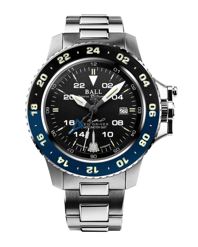 Engineer Hydrocarbon AeroGMT Sled Driver 42mm | Black Dial