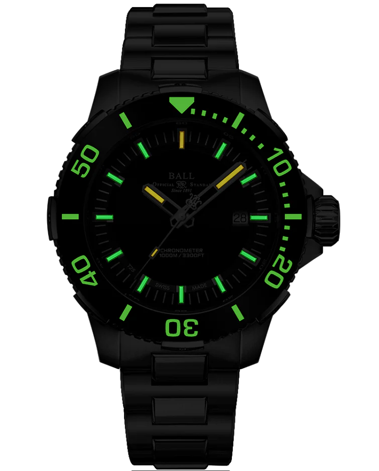 Engineer Hydrocarbon DeepQUEST Ceramic Black | Black Dial - Image 2