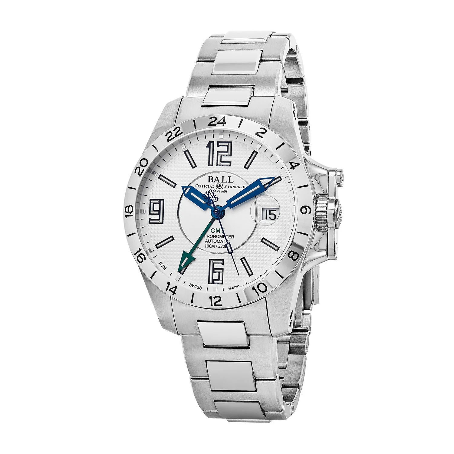 Engineer HydroCarbon Magnate GMT Silver Dial | Silver Dial - Image 2