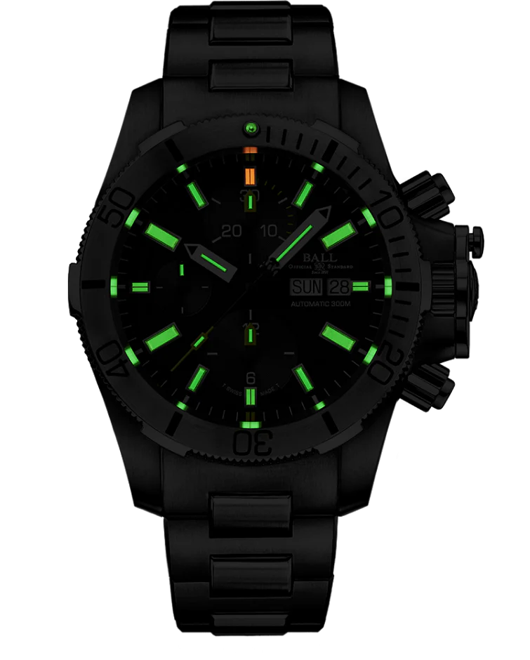 Engineer Hydrocarbon Submarine Warfare Chronograph Black | Black Dial - Image 2