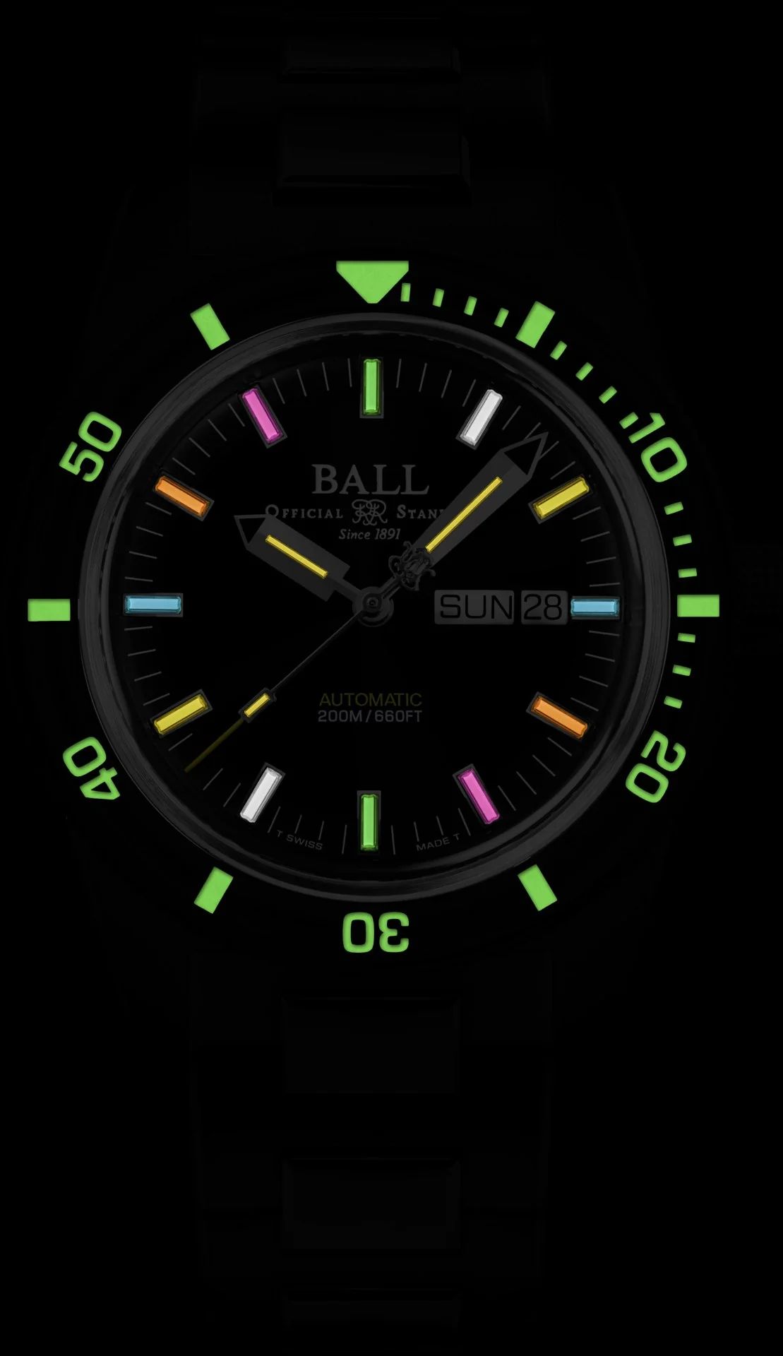 Engineer II Skindiver Heritage Black / Bracelet | Black Dial - Image 2