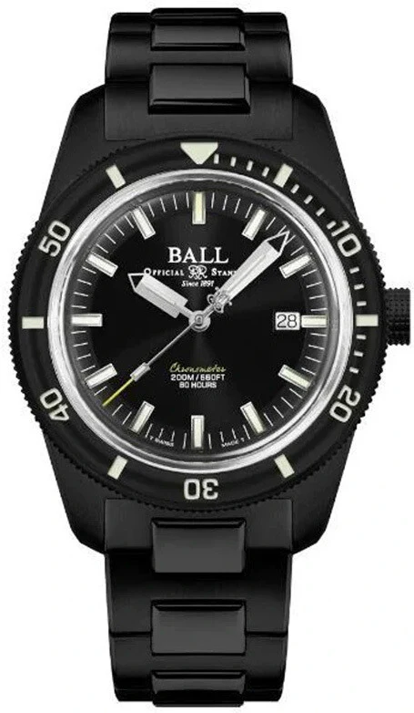 Engineer II Skindiver Heritage Manufacture Chronometer Black | Black Dial