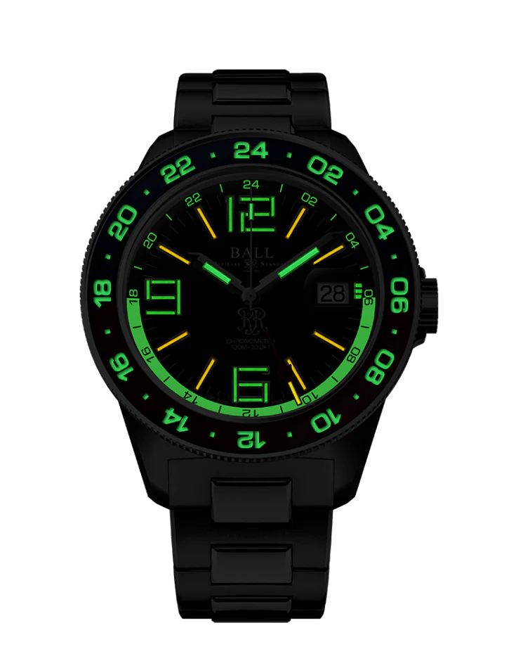 Engineer III Maverick GMT Red / Blue Bezel | Black Dial - Image 2