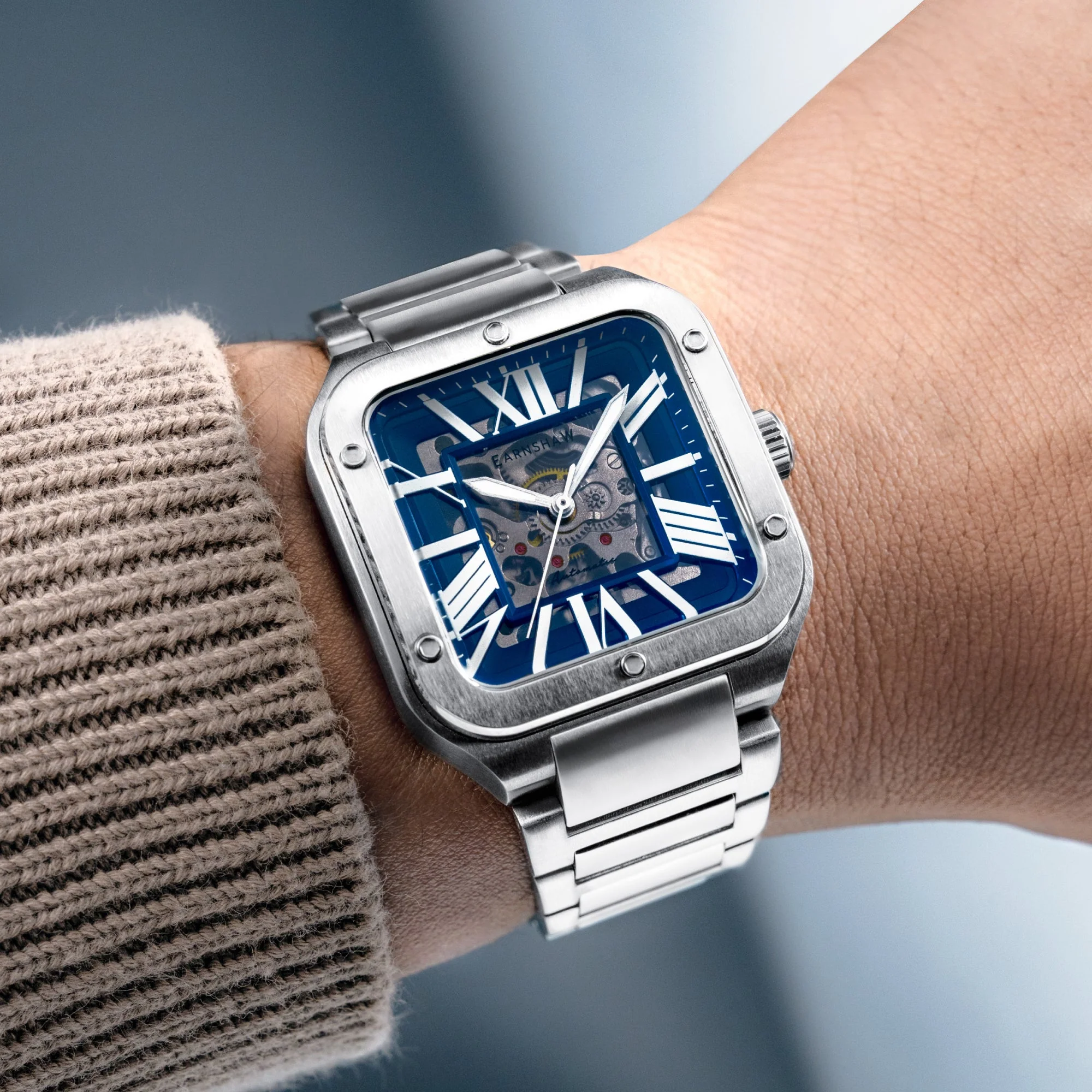 Engineer Lennox Skeleton Automatic Blue / Stainless Steel | Blue Dial - Image 2