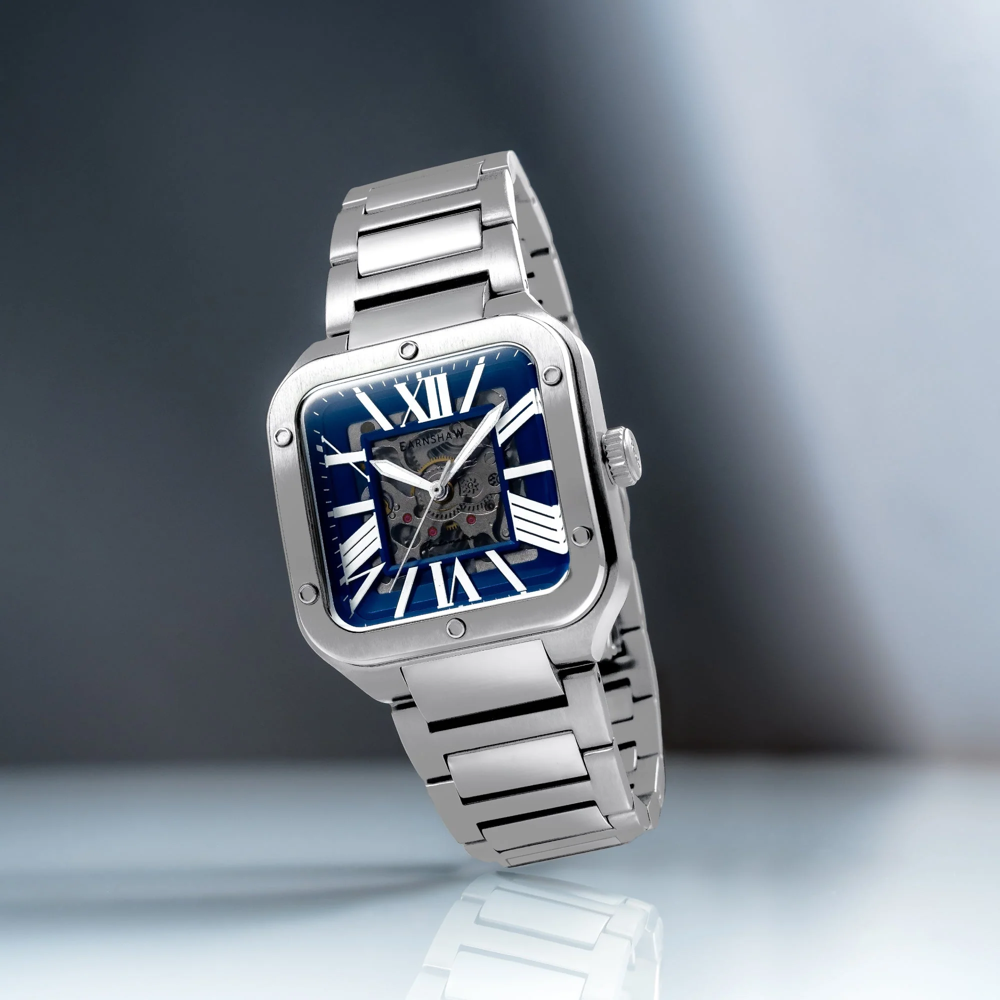 Engineer Lennox Skeleton Automatic Blue / Stainless Steel | Blue Dial - Image 3