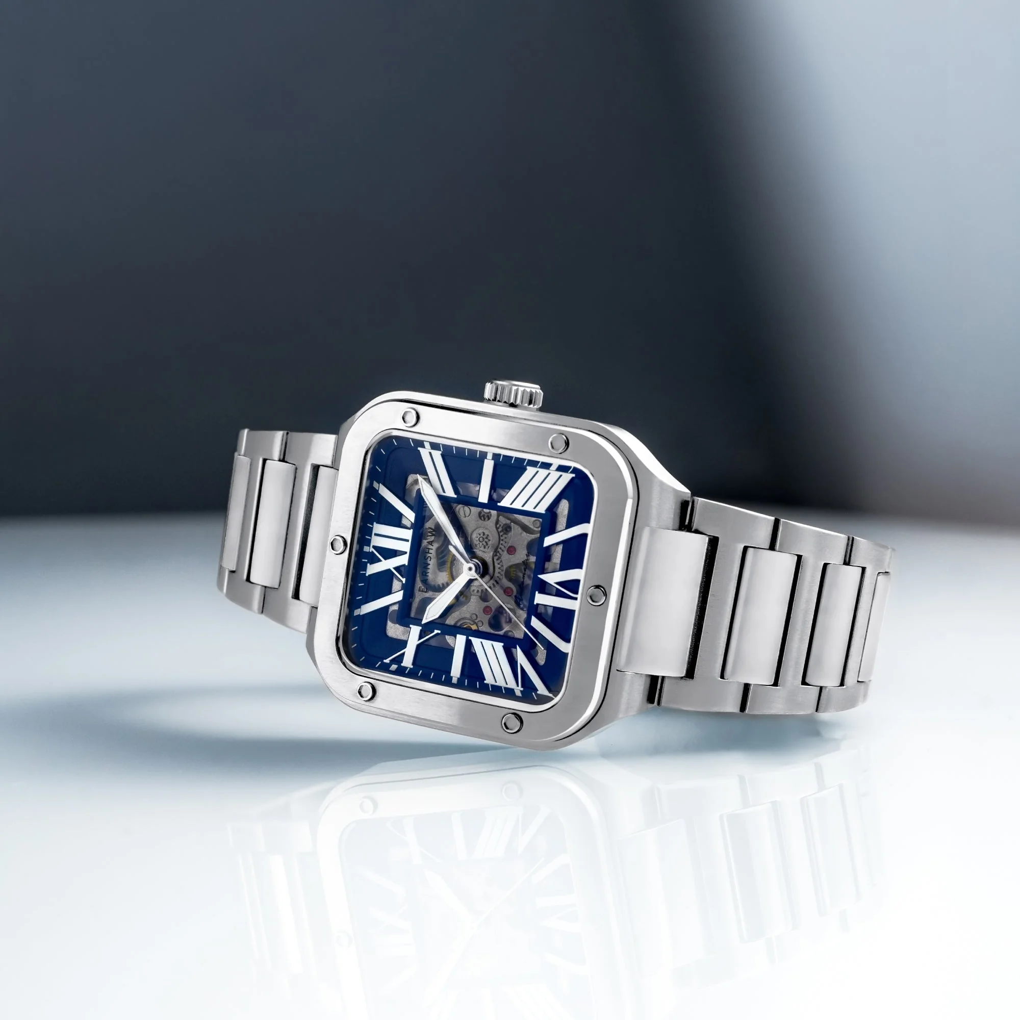 Engineer Lennox Skeleton Automatic Blue / Stainless Steel | Blue Dial - Image 4