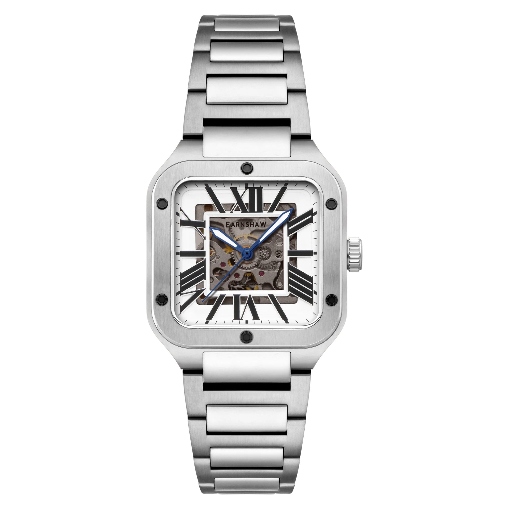 Engineer Lennox Skeleton Automatic White / Stainless Steel | White Dial