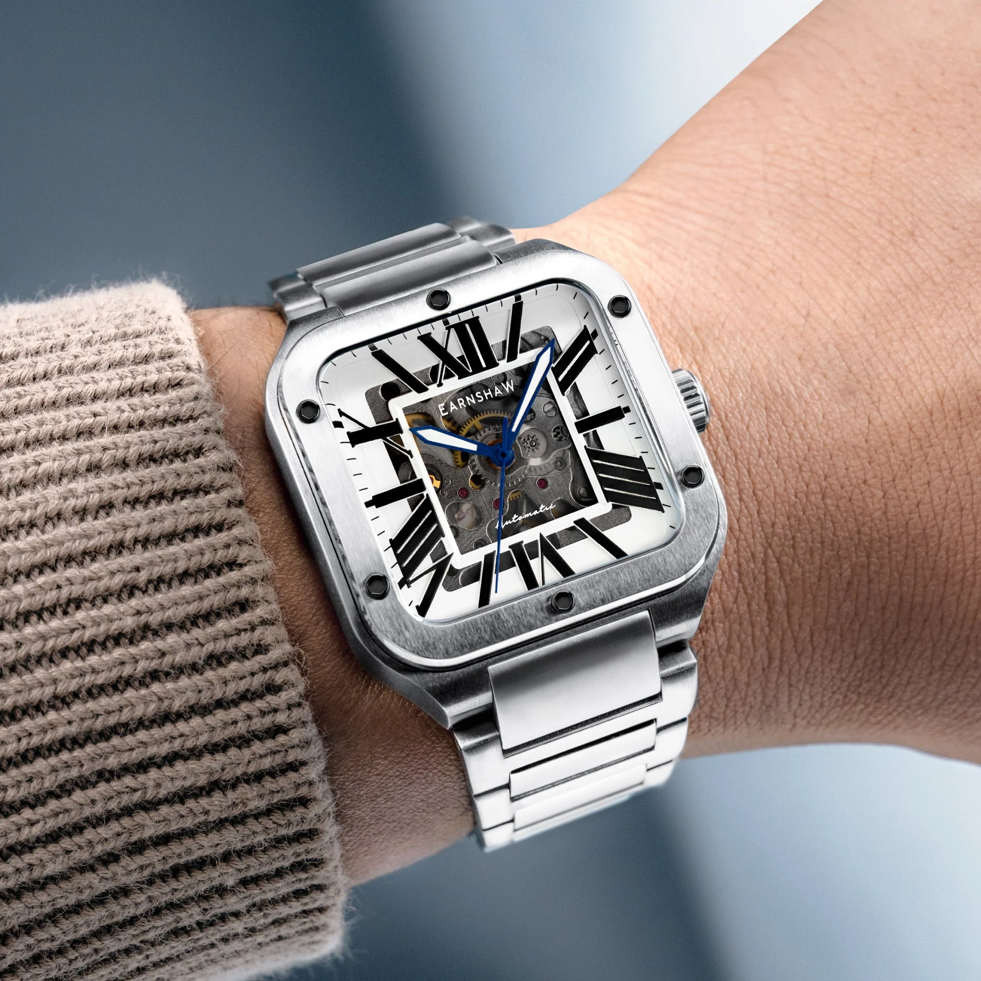 Engineer Lennox Skeleton Automatic White / Stainless Steel | White Dial - Image 2