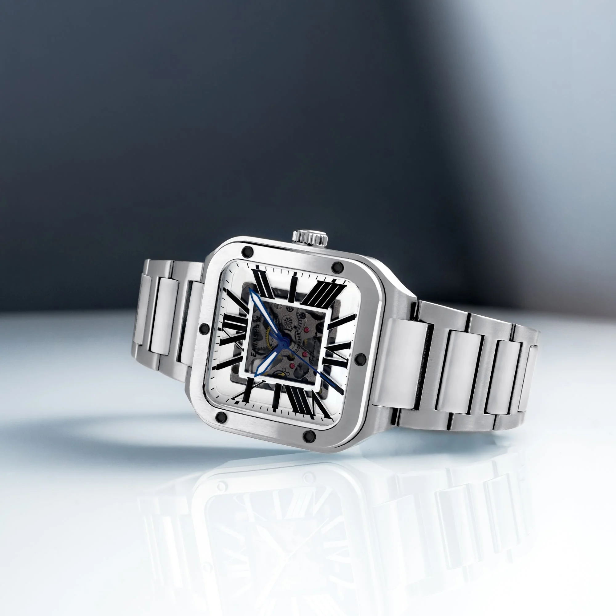 Engineer Lennox Skeleton Automatic White / Stainless Steel | White Dial - Image 3