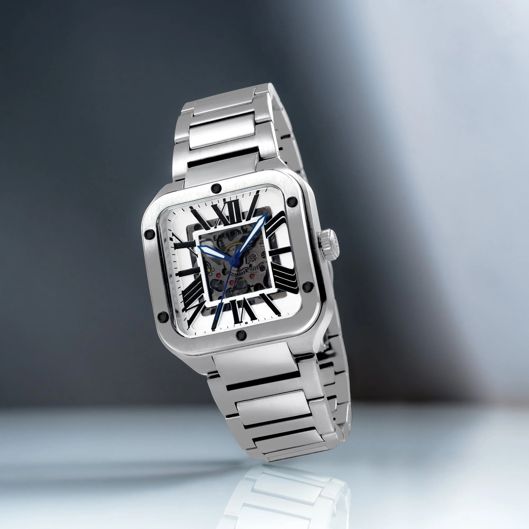 Engineer Lennox Skeleton Automatic White / Stainless Steel | White Dial - Image 4