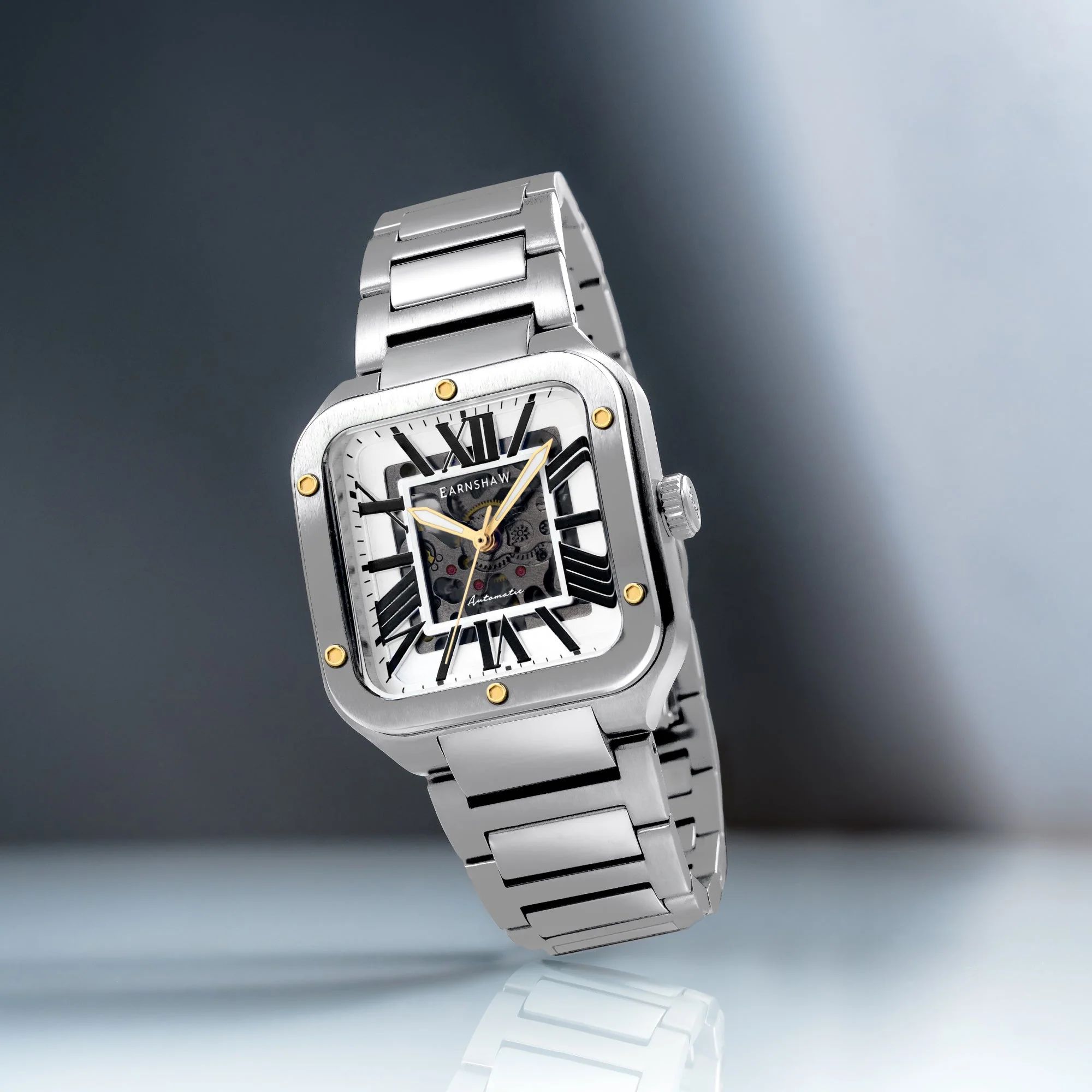 Engineer Lennox Skeleton Automatic White / Stainless Steel White Dial - Image 4
