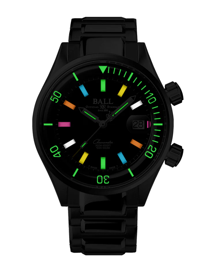Engineer Master II Diver Chronometer 42Mm Black | Black Dial - Image 2