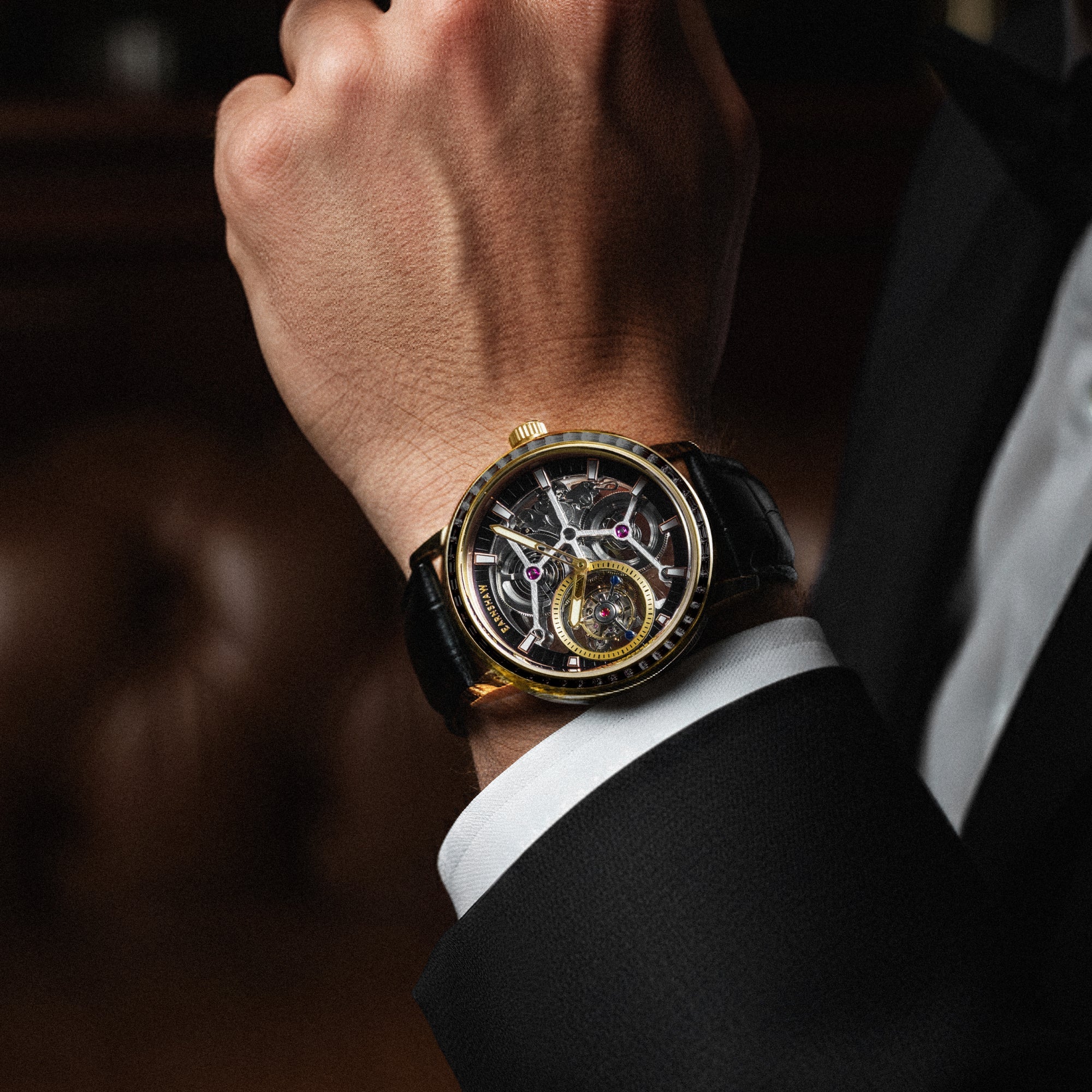 Engineer Parsons Tourbillon Limited Edition Silver / Leather | Black Dial - Image 2