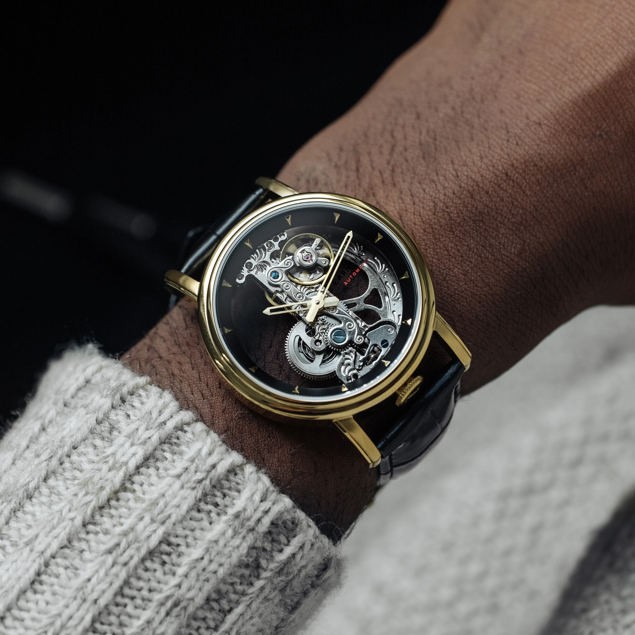 Fowler Bridge BLACK & GOLD Black Dial - Image 5
