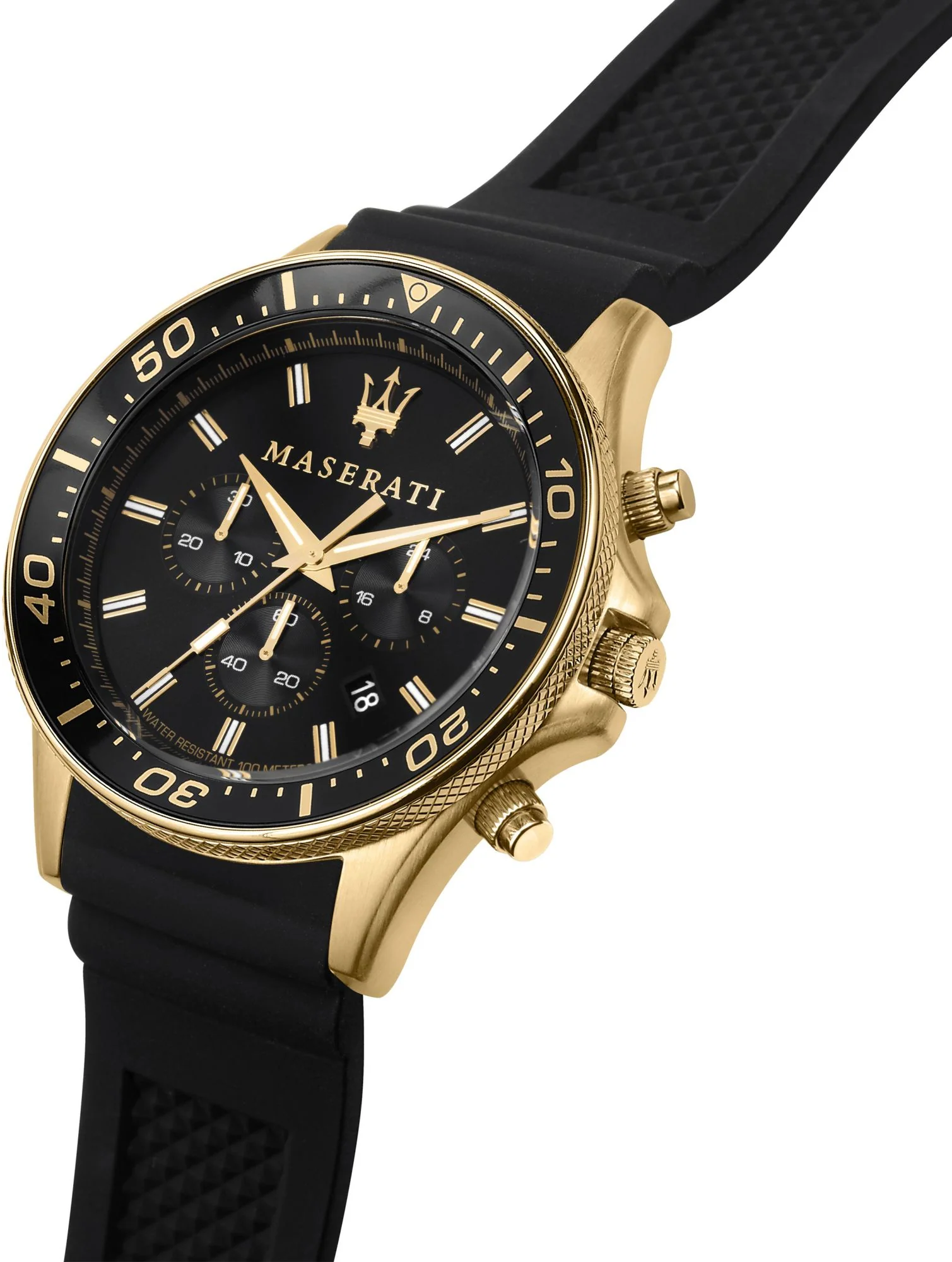 EPOCA Black / Silicone | Black Dial - Image 4