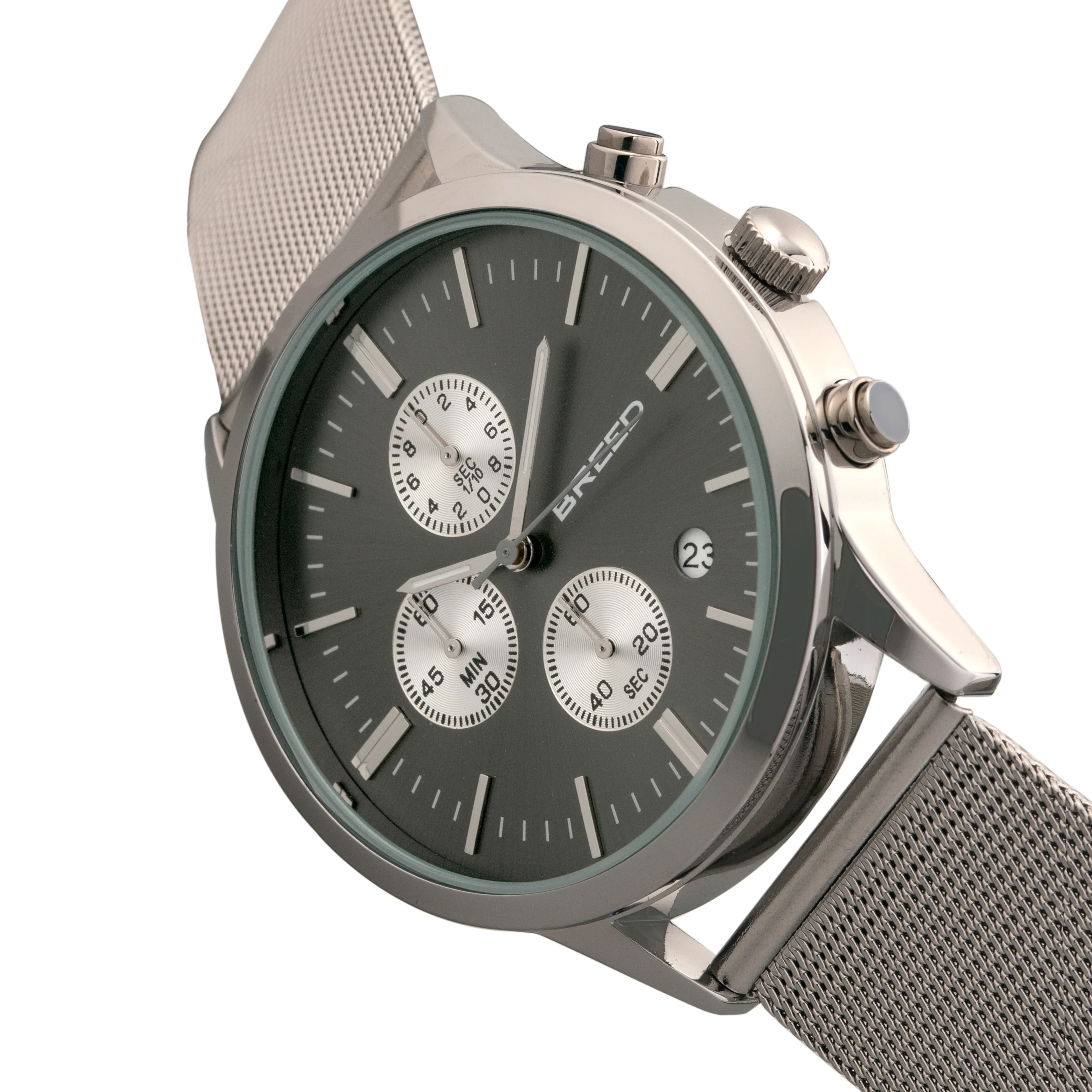 Espinosa Silver/Gunmetal | Gunmetal Dial - Image 3