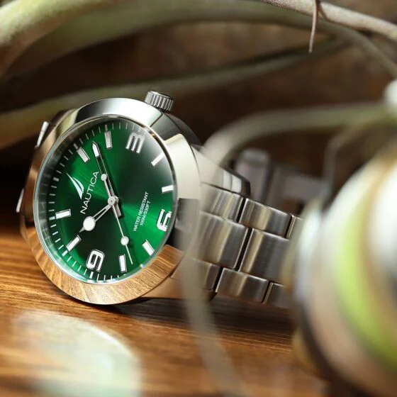 EVERYDAY Silver / Stainless Steel | Green Dial - Image 4