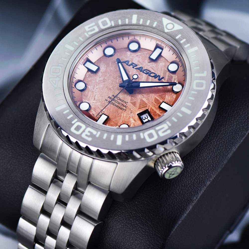 EVO Meteorite Swiss Automatic Limited Edition Meteorite Dial - Copper - Image 3