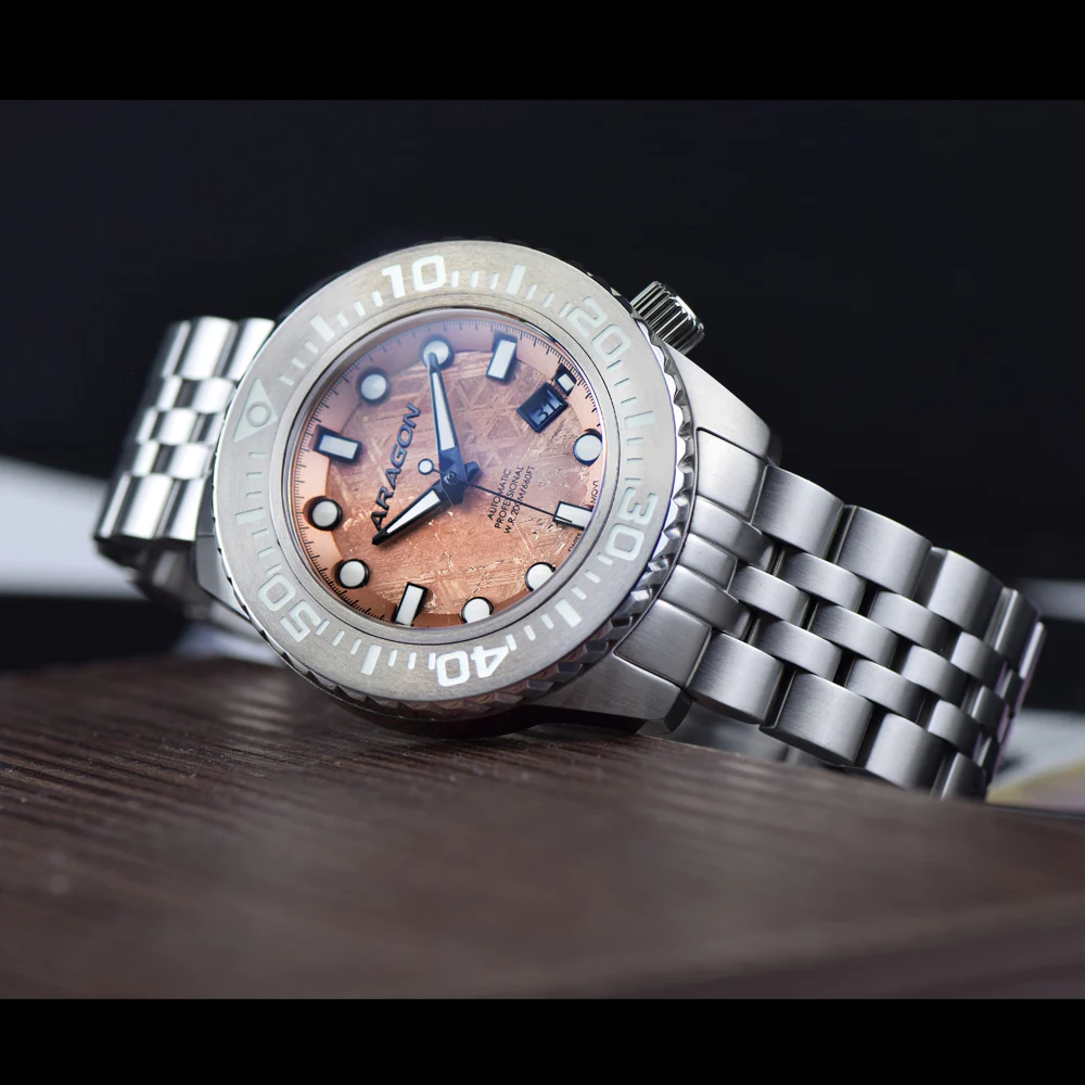 EVO Meteorite Swiss Automatic Limited Edition Meteorite Dial - Copper - Image 4