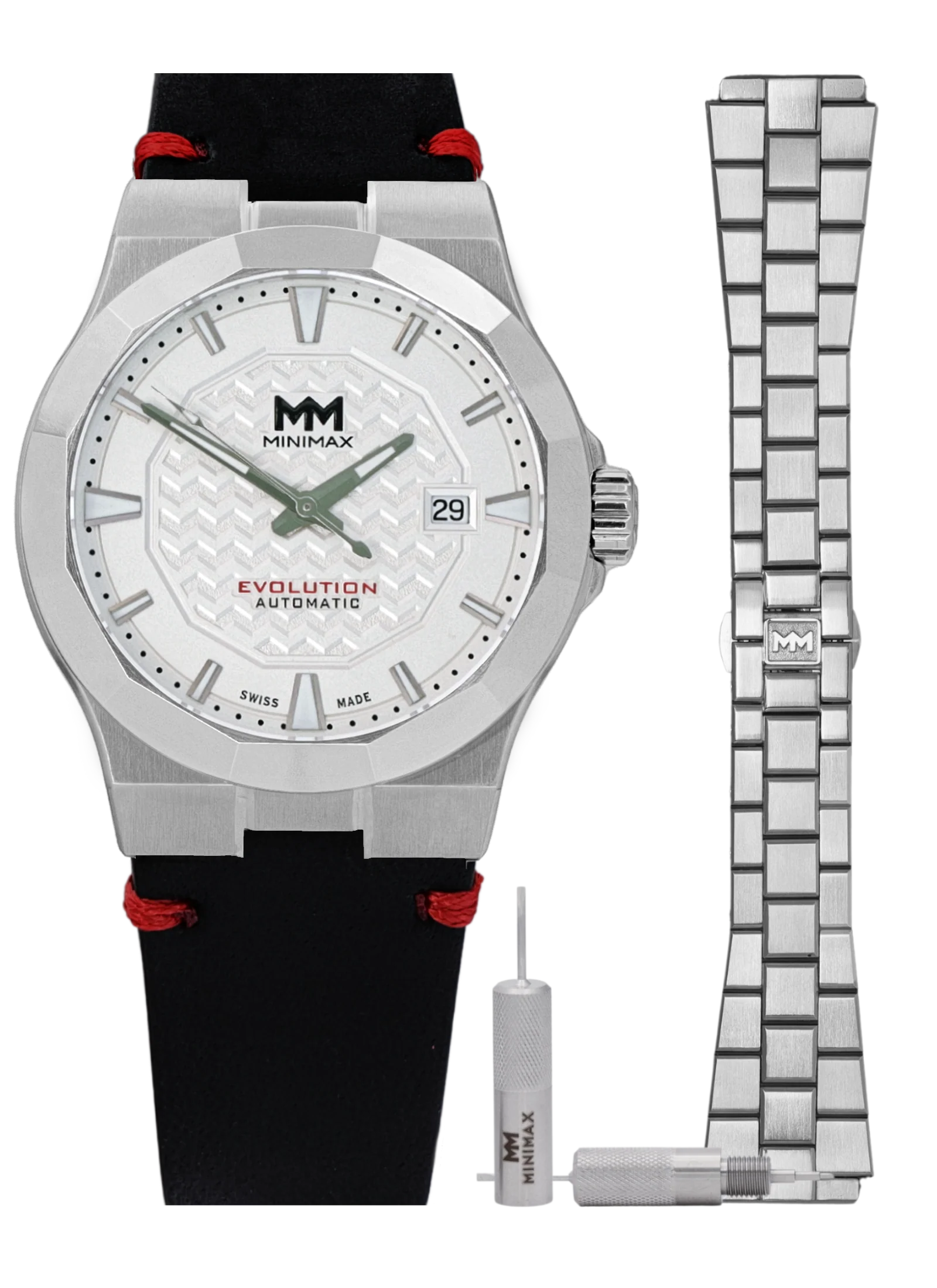 Evolution White Dial