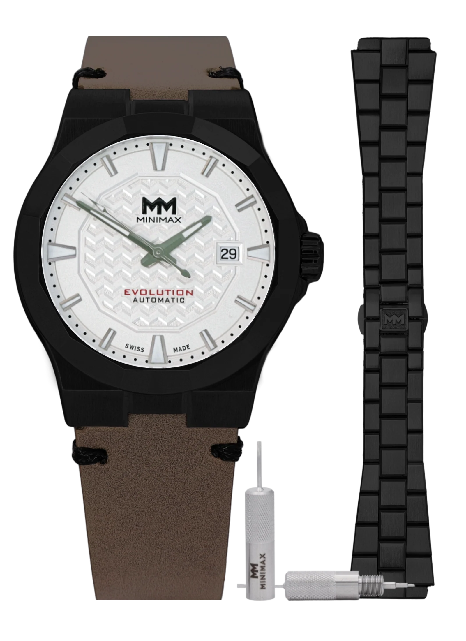 Evolution | White Dial