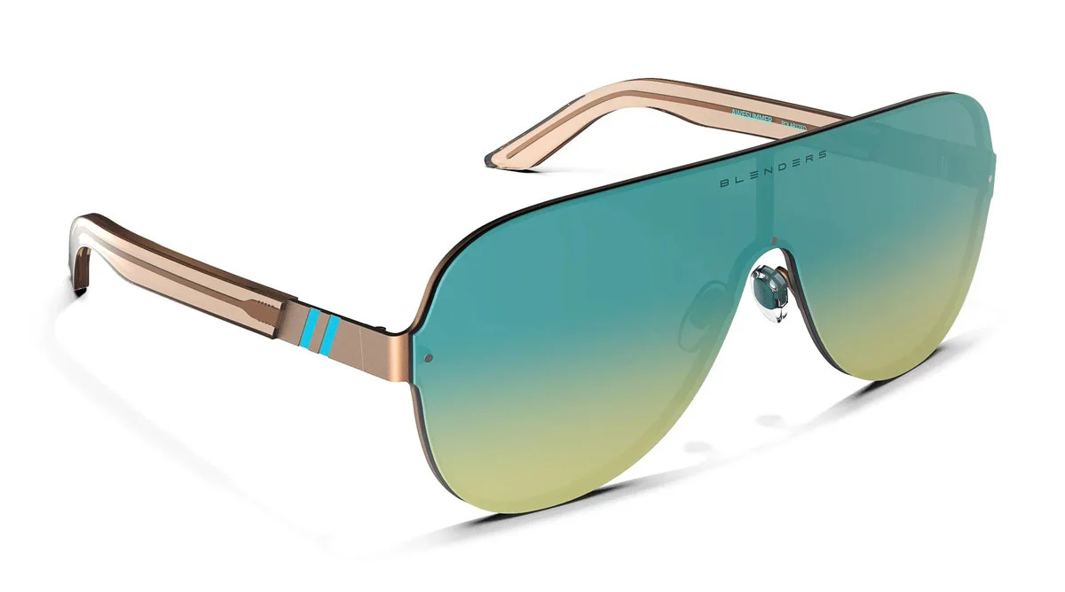 FALCON CHAMPAGNE / BLUE RAINBOW POLARIZED | Dial - Image 3