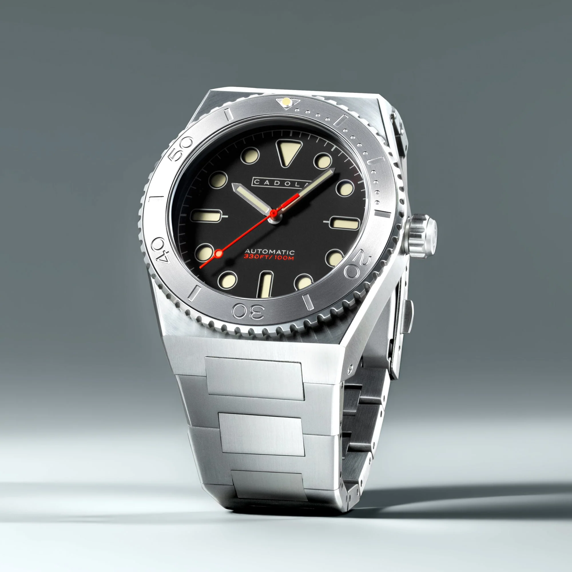 Farina Automatic Black / Stainless Steel | Black Dial - Image 2