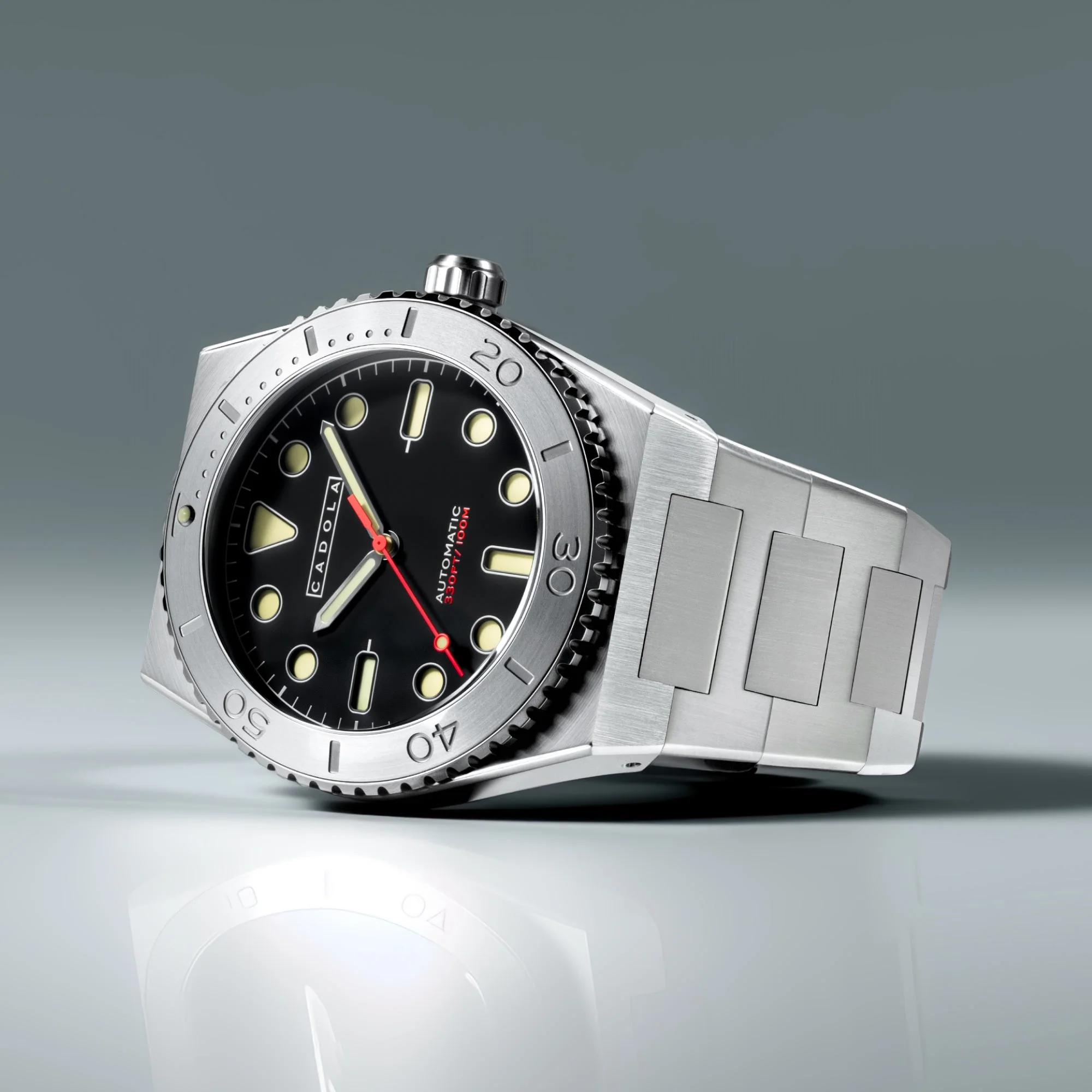 Farina Automatic Black / Stainless Steel | Black Dial - Image 4