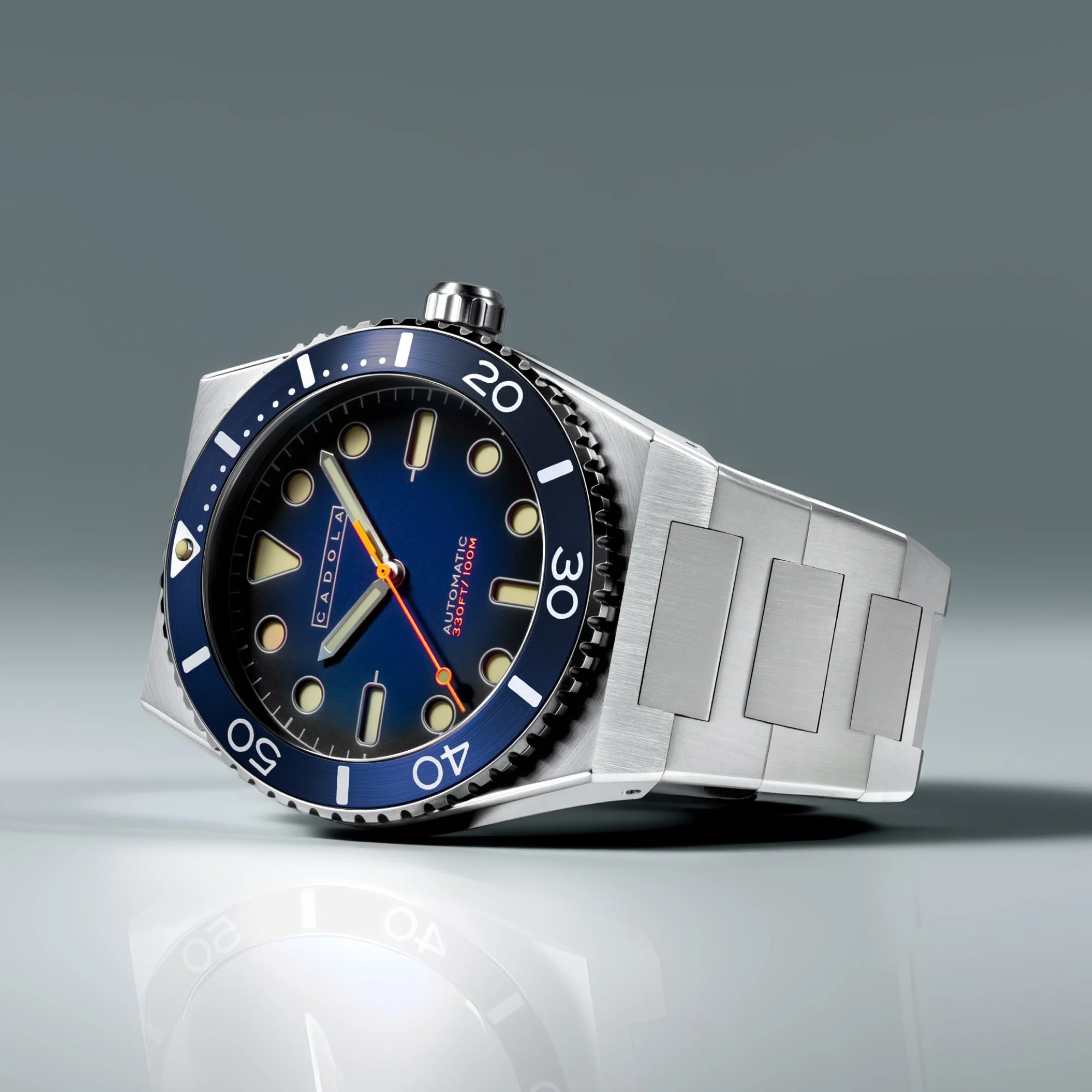 Farina Automatic Blue / Stainless Steel | Blue Dial - Image 4
