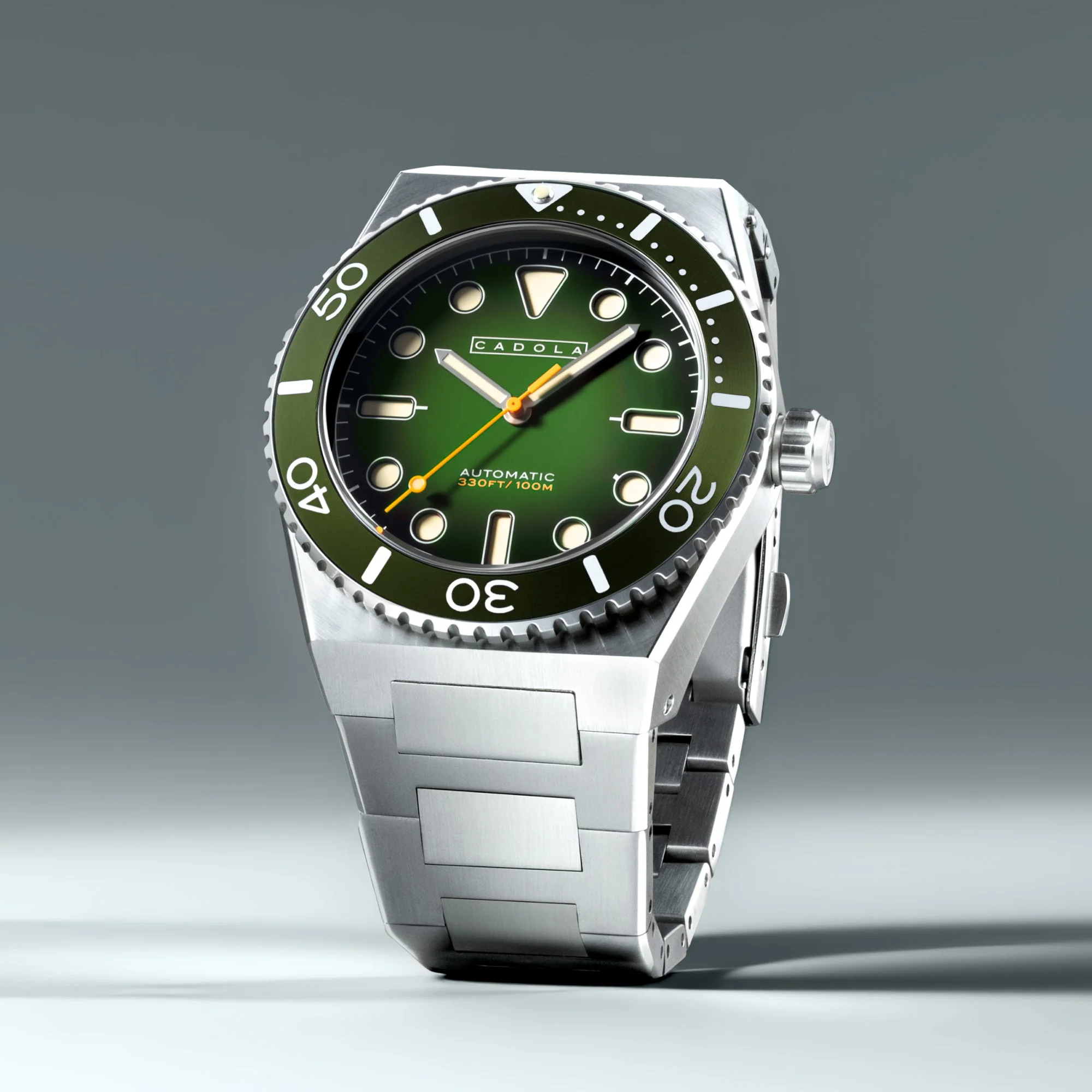 Farina Automatic Green / Stainless Steel | Green Dial - Image 2