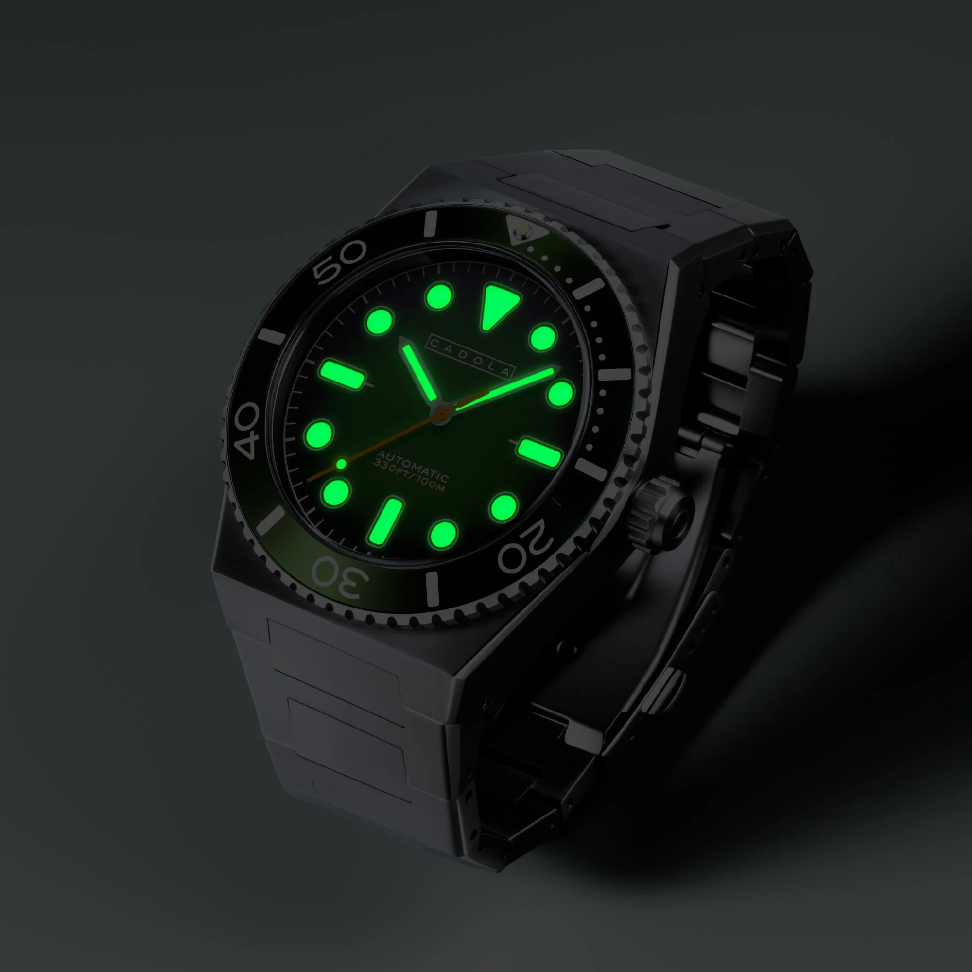 Farina Automatic Green / Stainless Steel | Green Dial - Image 3