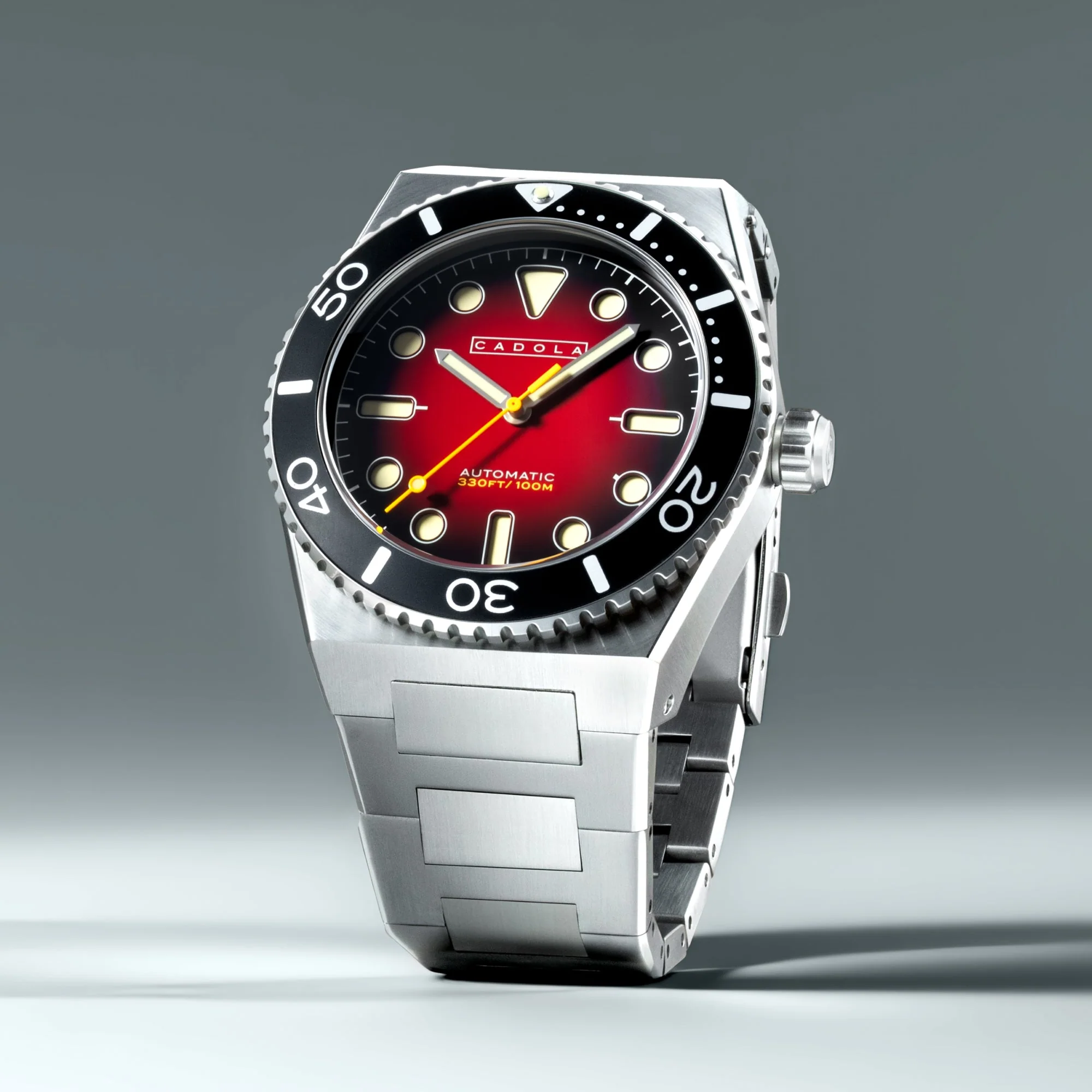 Farina Automatic Red / Stainless Steel | Red Dial - Image 2