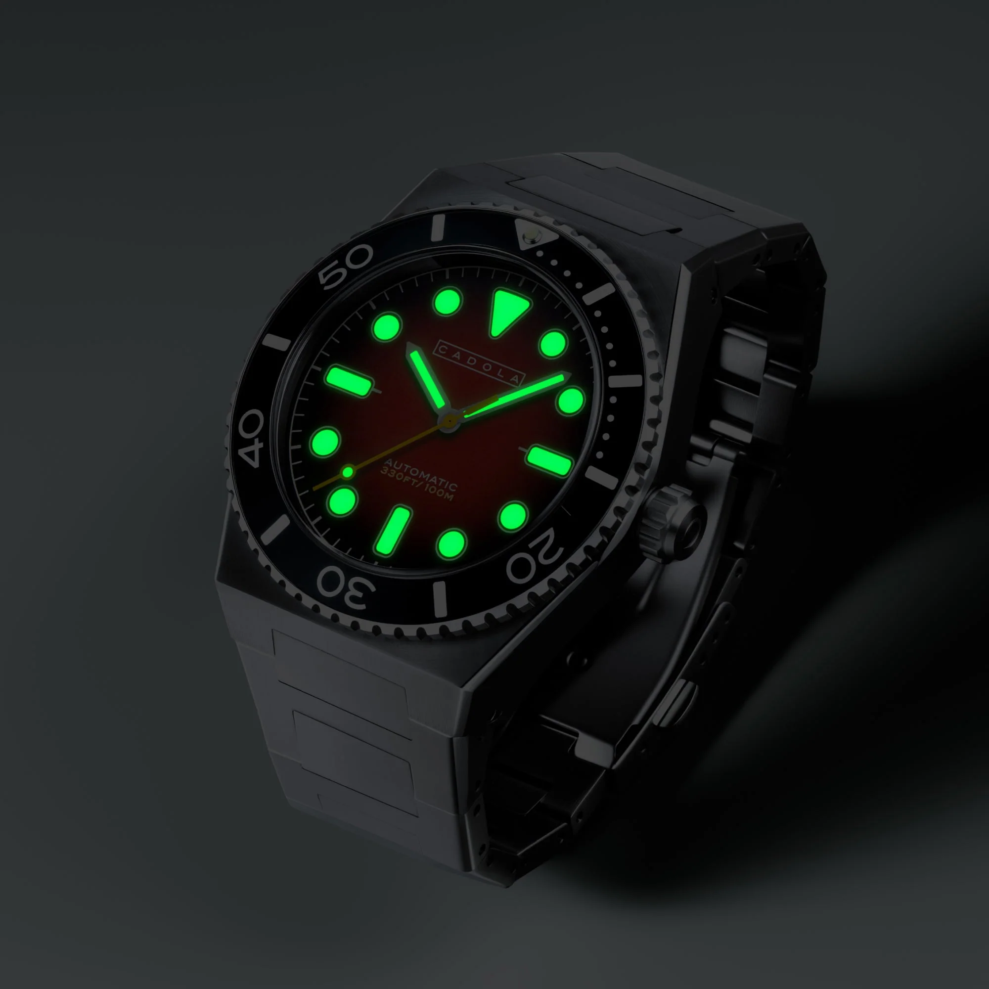 Farina Automatic Red / Stainless Steel | Red Dial - Image 3