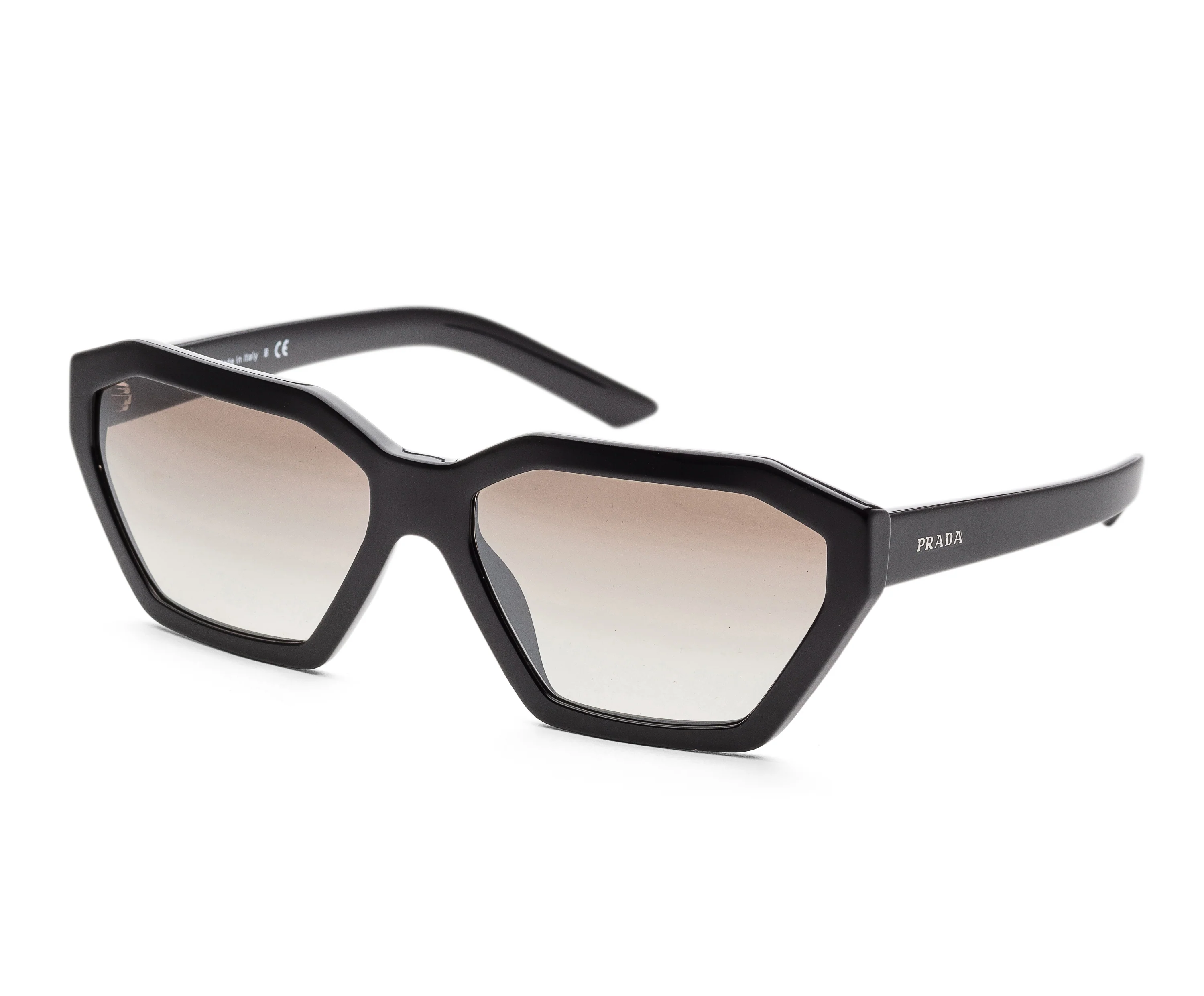 Fashion Black Frame, Gradient Grey Mirror Silver Lens | Dial