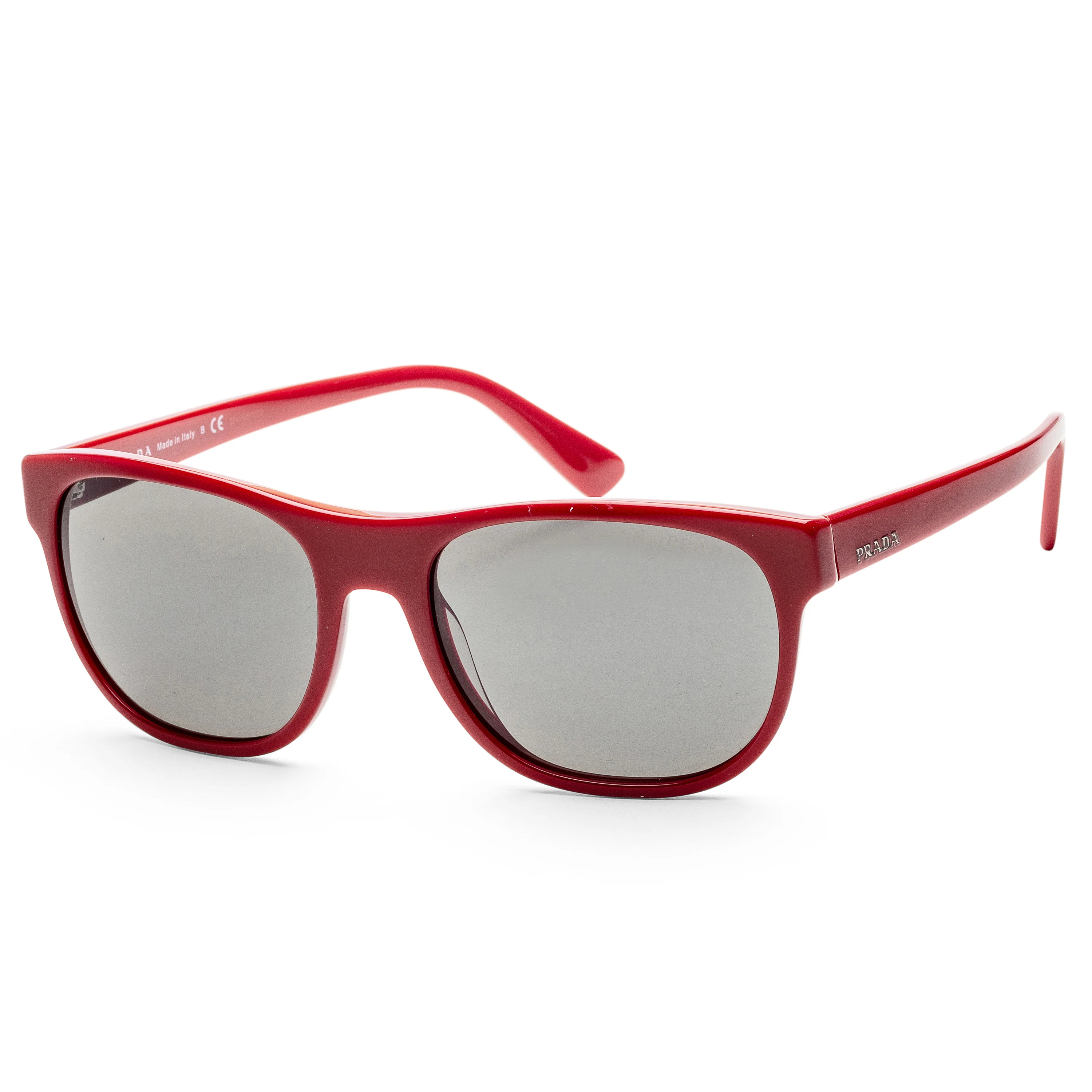 Fashion Red Frame, Grey Lens | Dial