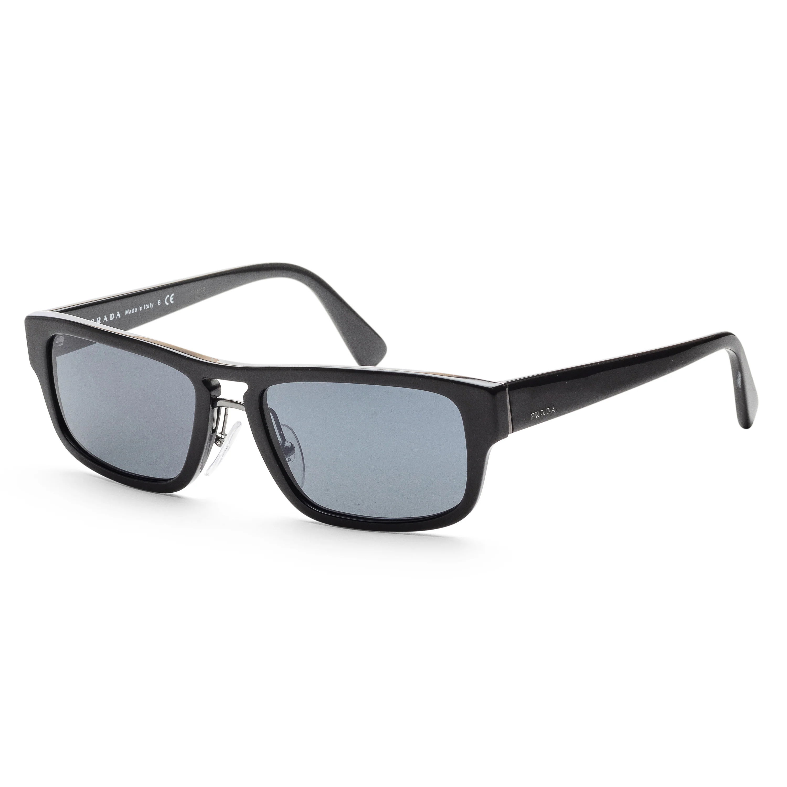 Fashion Black Frame, Blue Lens