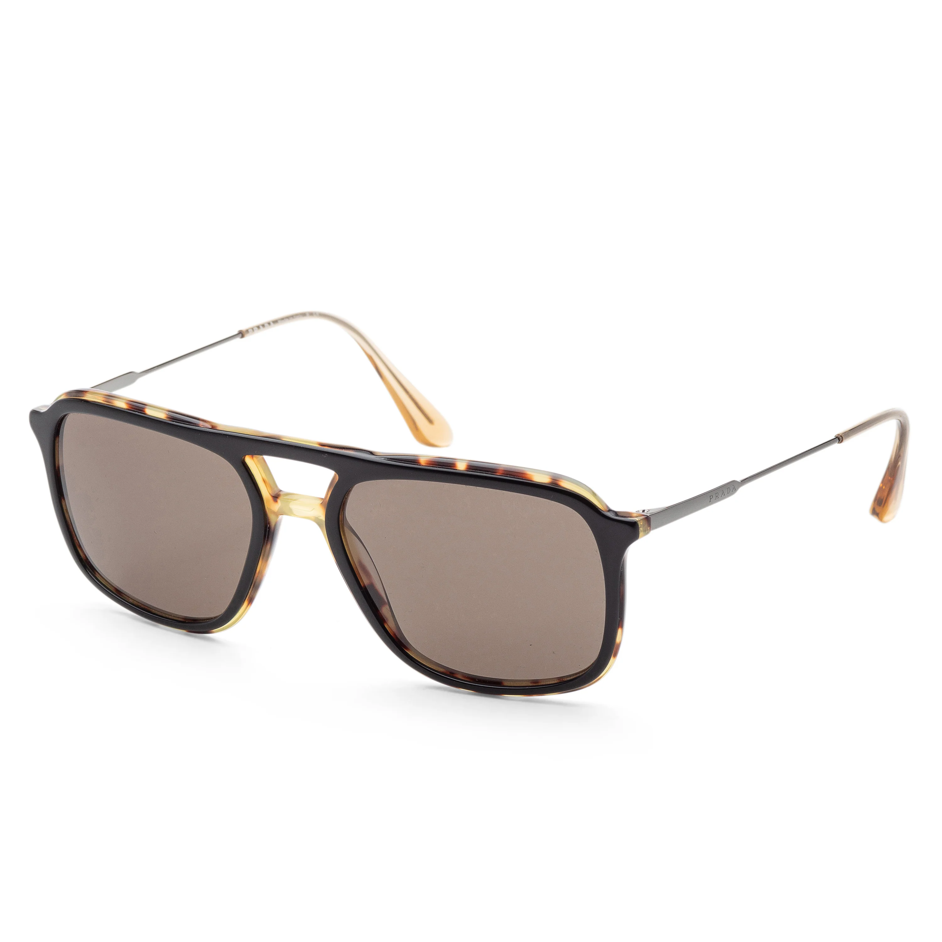 Fashion Top Black/Medium Havana Frame, Brown Lens | Dial