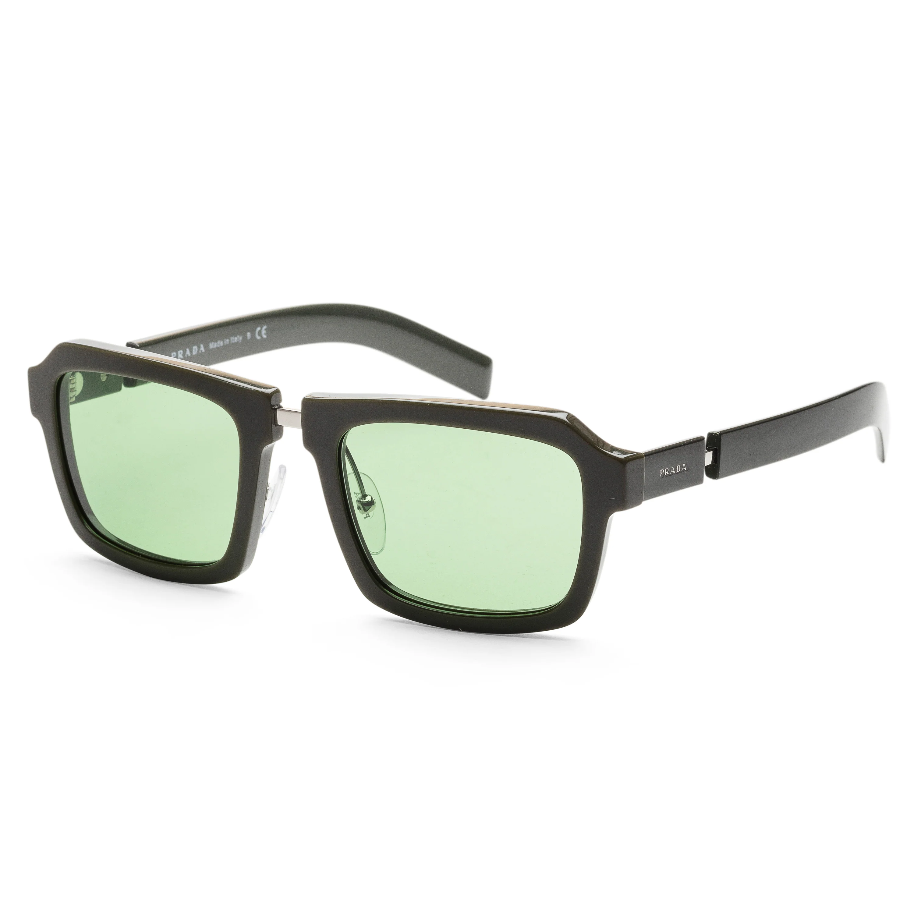 Fashion Green Frame, Green Lens | Dial