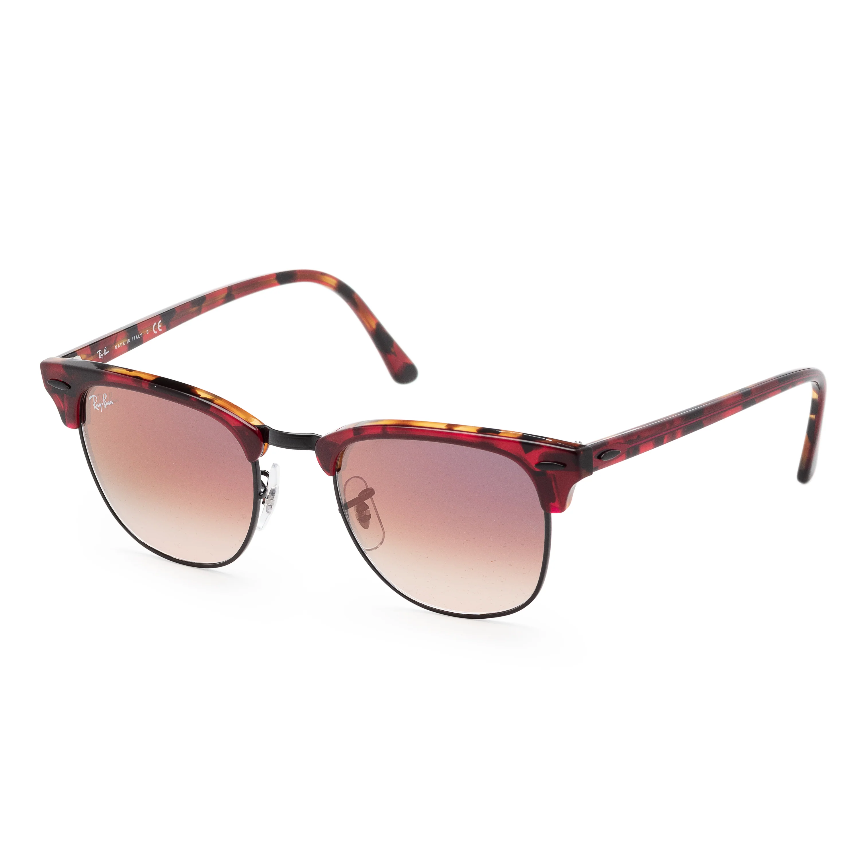 Fashion Red Frame, Purple Lens | Dial