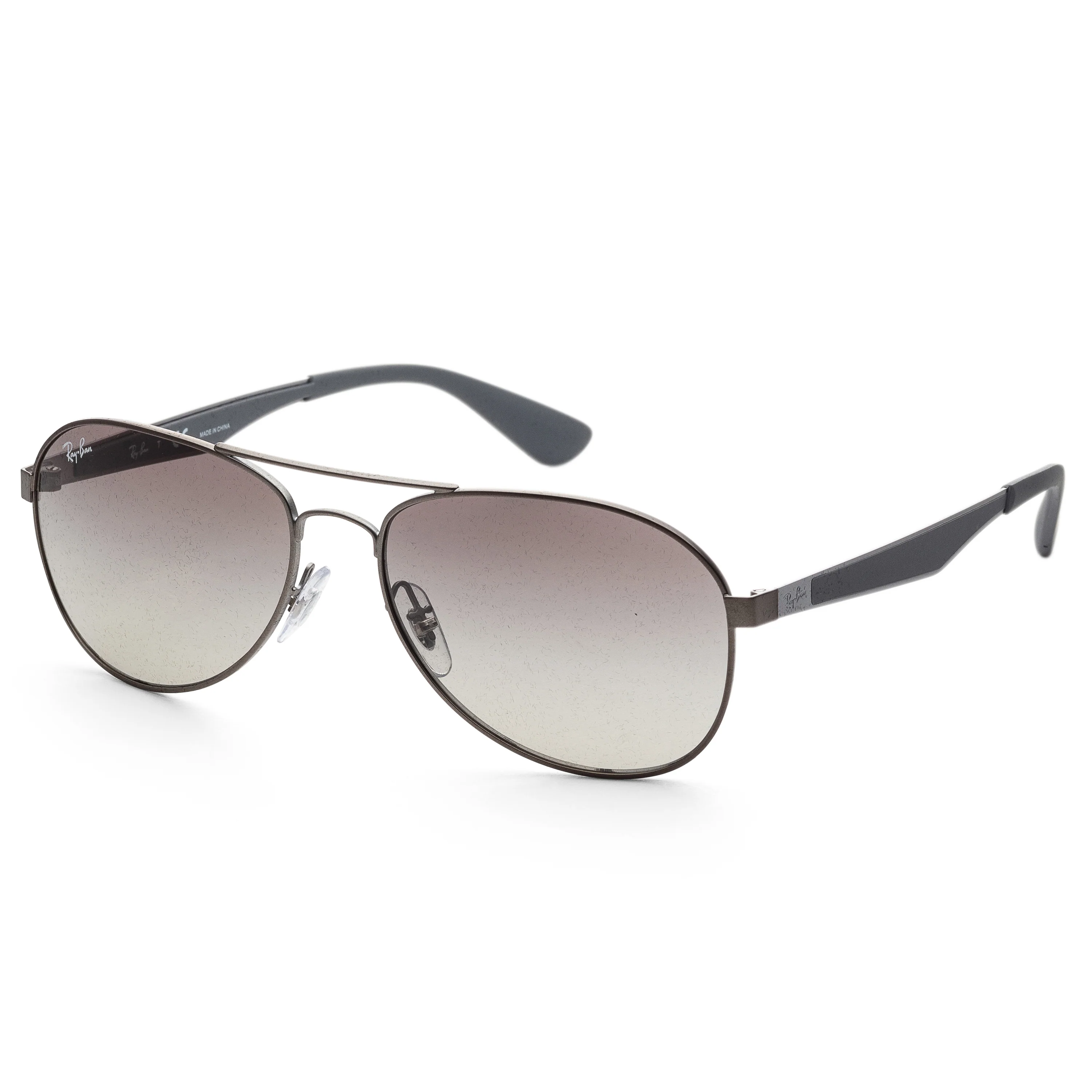 Fashion Matte Gunmetal Frame, Gradient Grey Lens | Dial