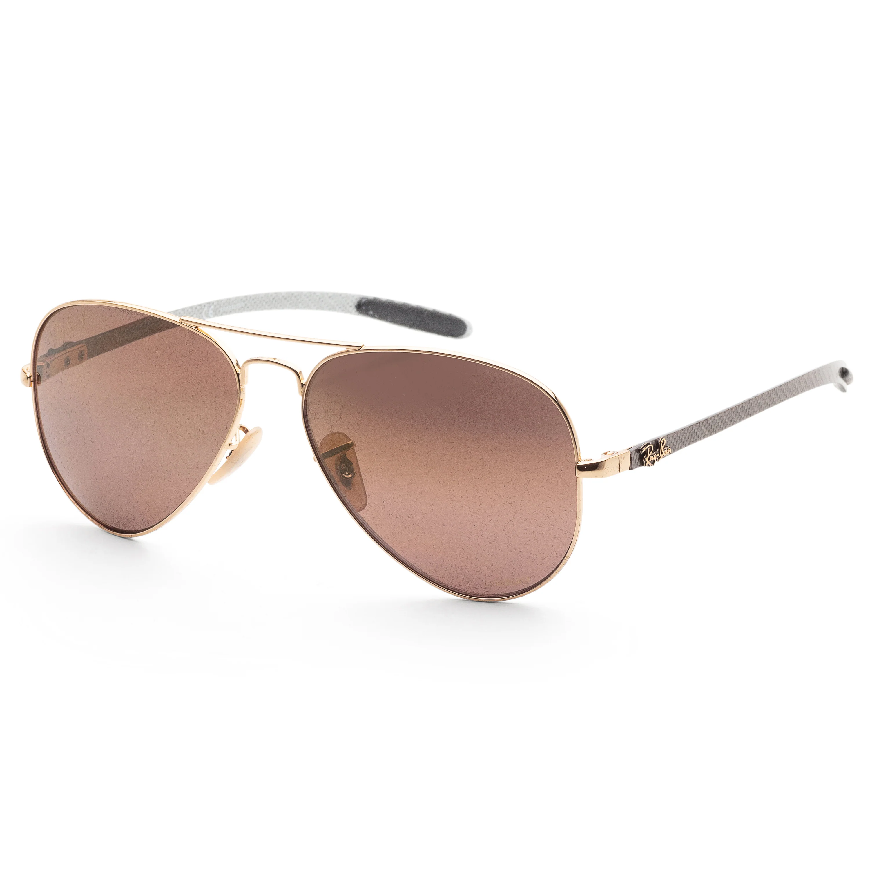 Fashion Shiny Gold Frame, Purple Mirror Gold Gradient Polar Lens | Dial