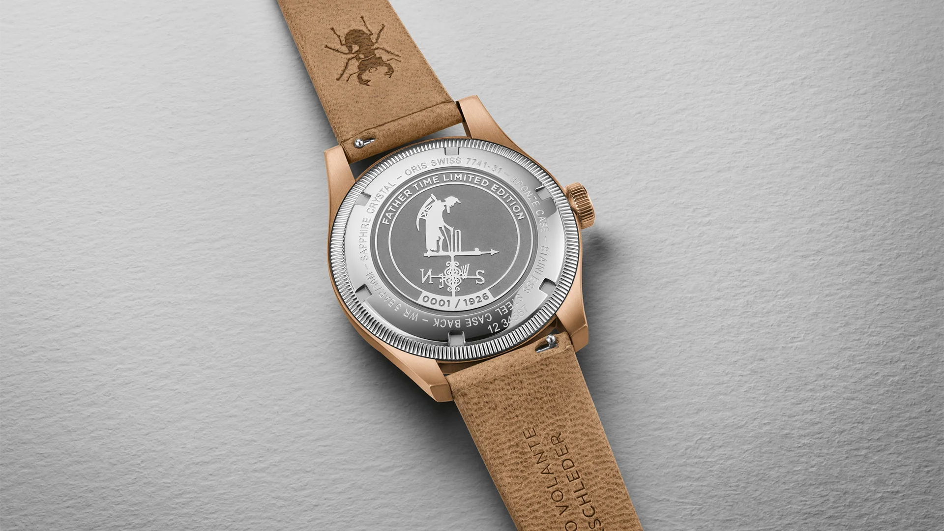 Father Time Limited Edition 40mm | White Dial - Image 5