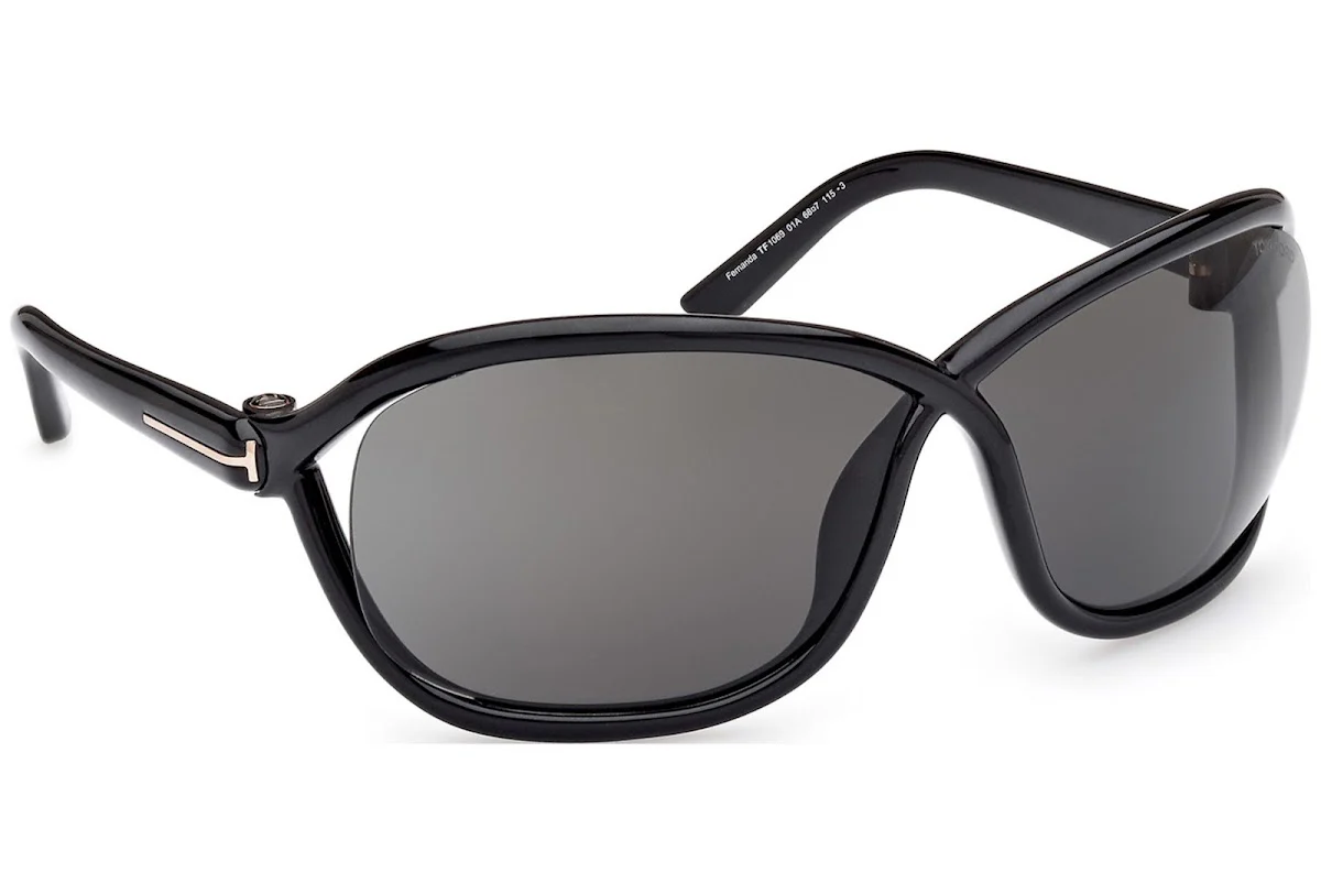 FERNANDA SHINY BLACK / SMOKE - Image 5