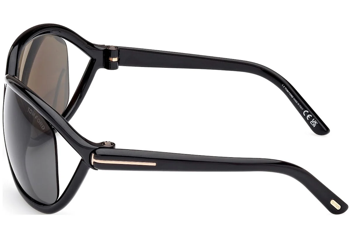 FERNANDA SHINY BLACK / SMOKE - Image 7