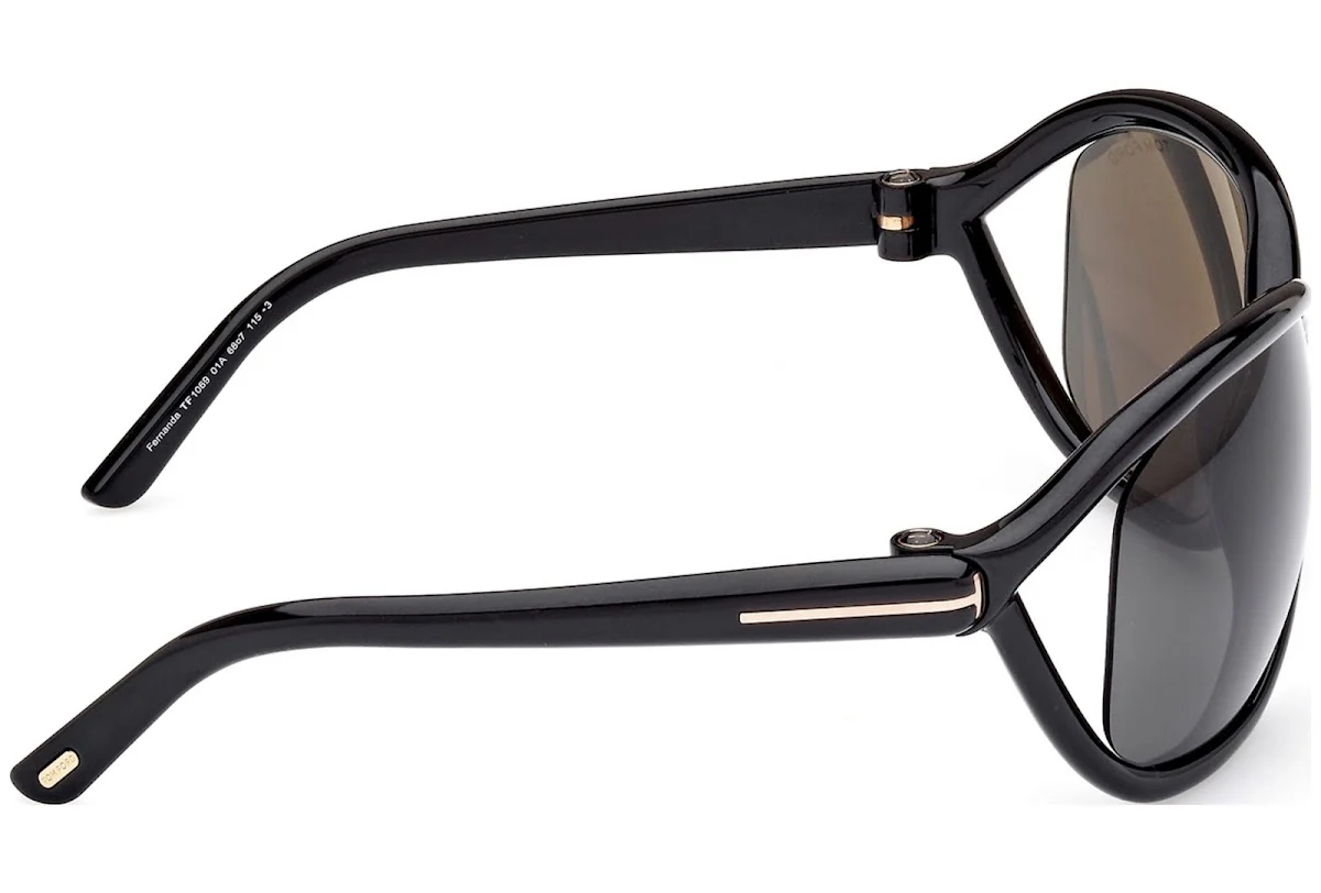 FERNANDA SHINY BLACK / SMOKE - Image 8