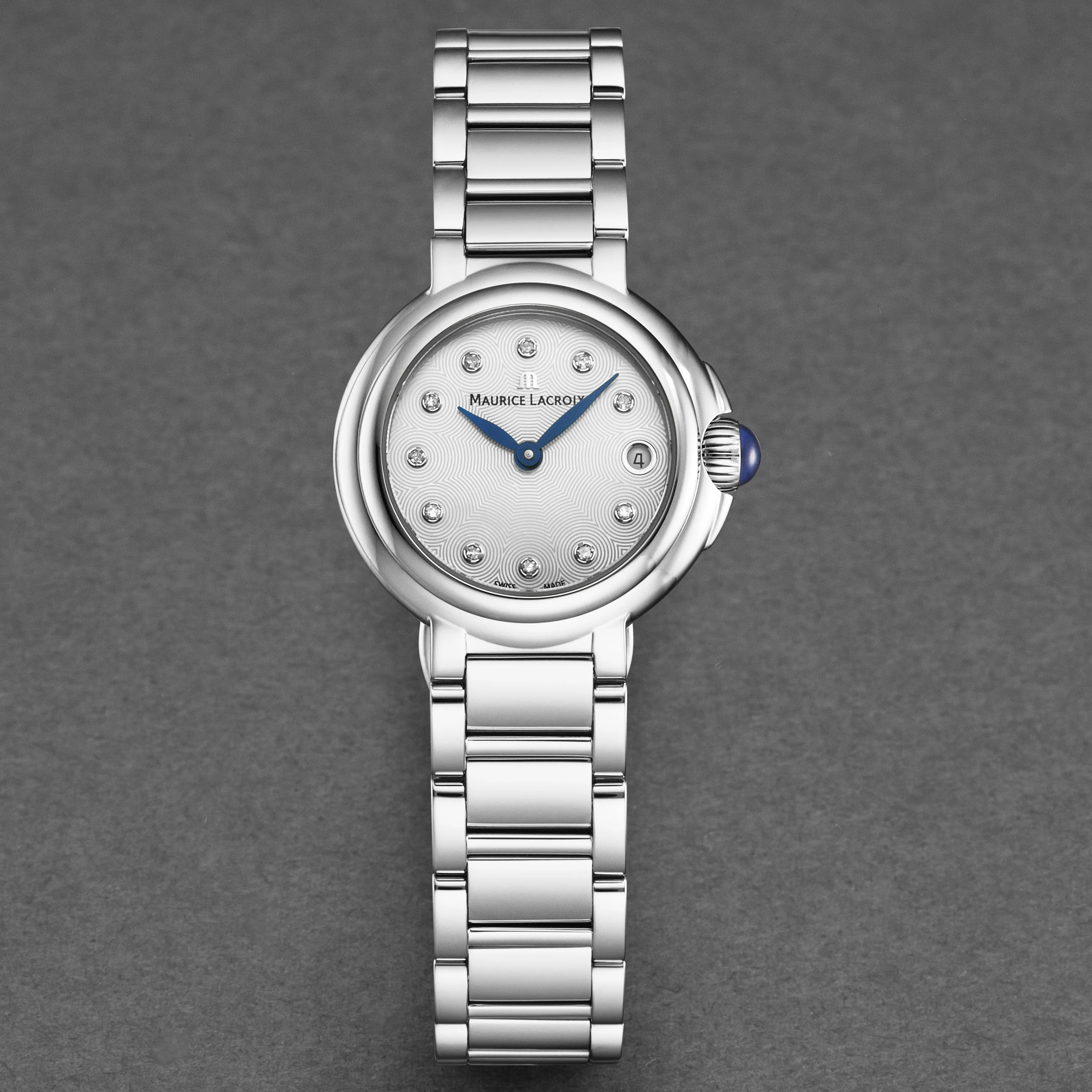 Fiaba FA1003SS0021701 / Mother-of-pearl with "water drop" guilloch pattern dial | Mother-of-pearl with "water drop" guilloch pattern dial Dial - Image 4