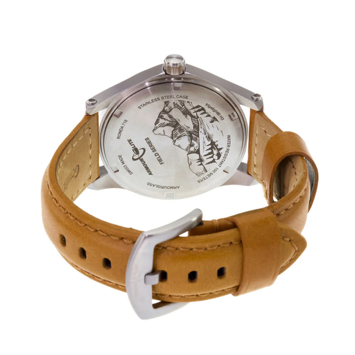 Field Series (Tritium & Armourglass) AL126 Steel Case / White Dial | Arctic White Dial - Image 2