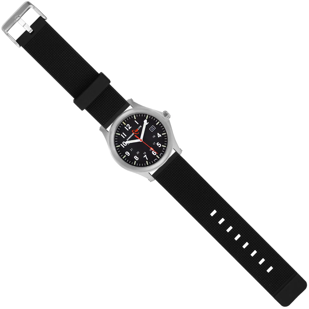 Field Series (Tritium & Armourglass) AL131 Steel Case / Black Dial | Black Dial - Image 3