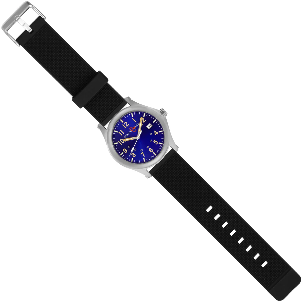 Field Series (Tritium & Armourglass) AL133 Steel Case / Metallic Blue Dial | Blue Dial - Image 3