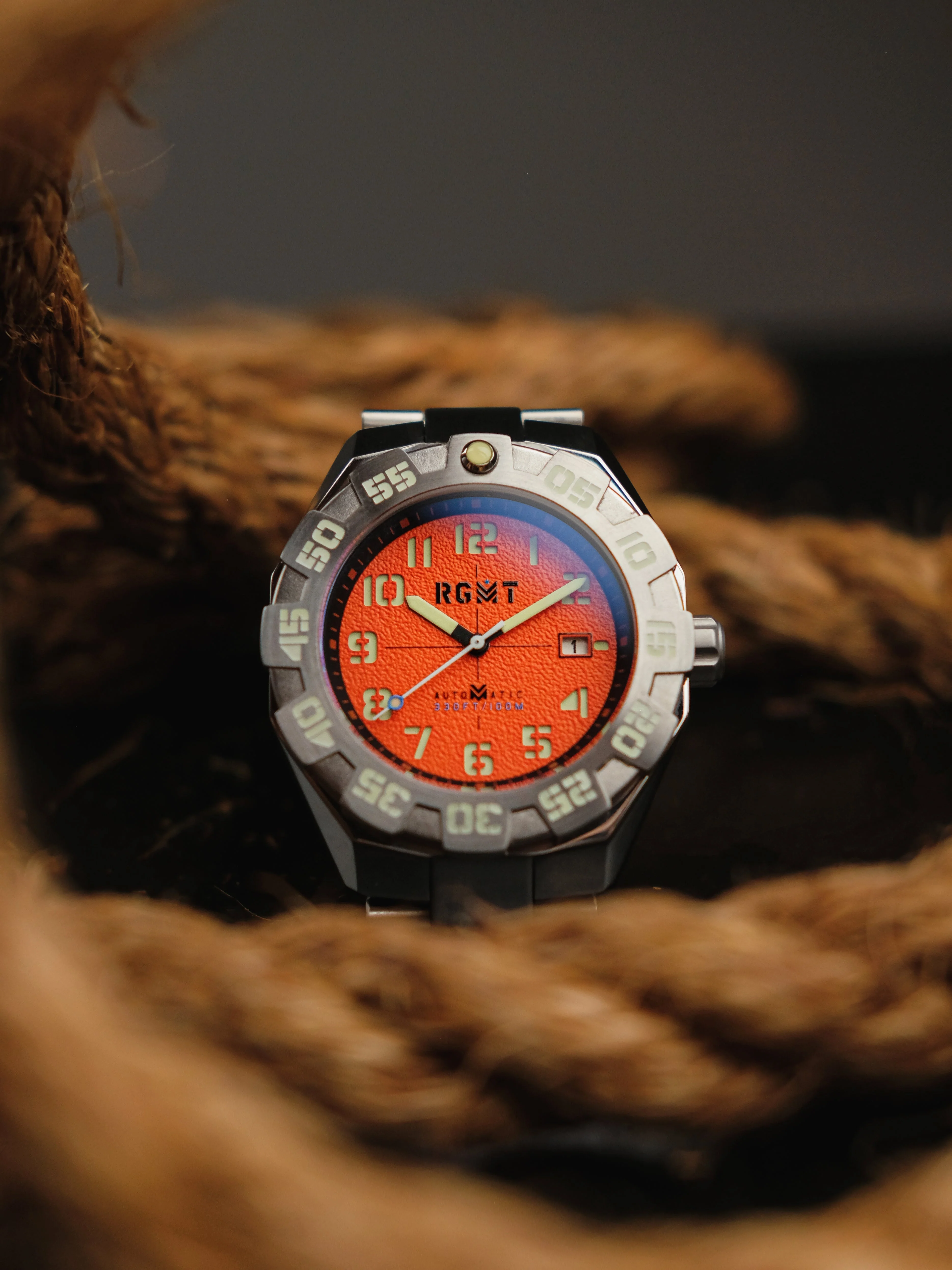 New Field Master Automatic Orange / Stainless Steel | Orange Dial - Image 7